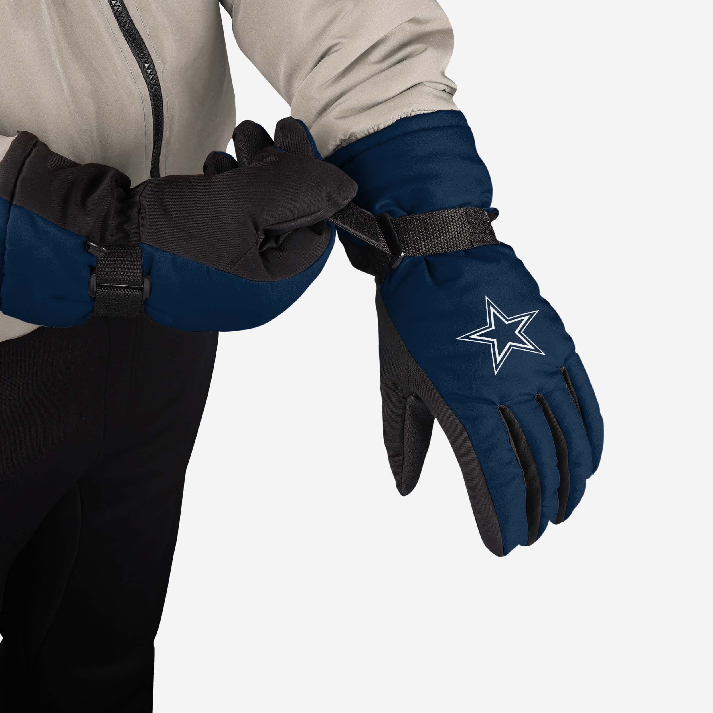 Dallas Cowboys Bold Logo Insulated Gloves - Gear Up for Winter!