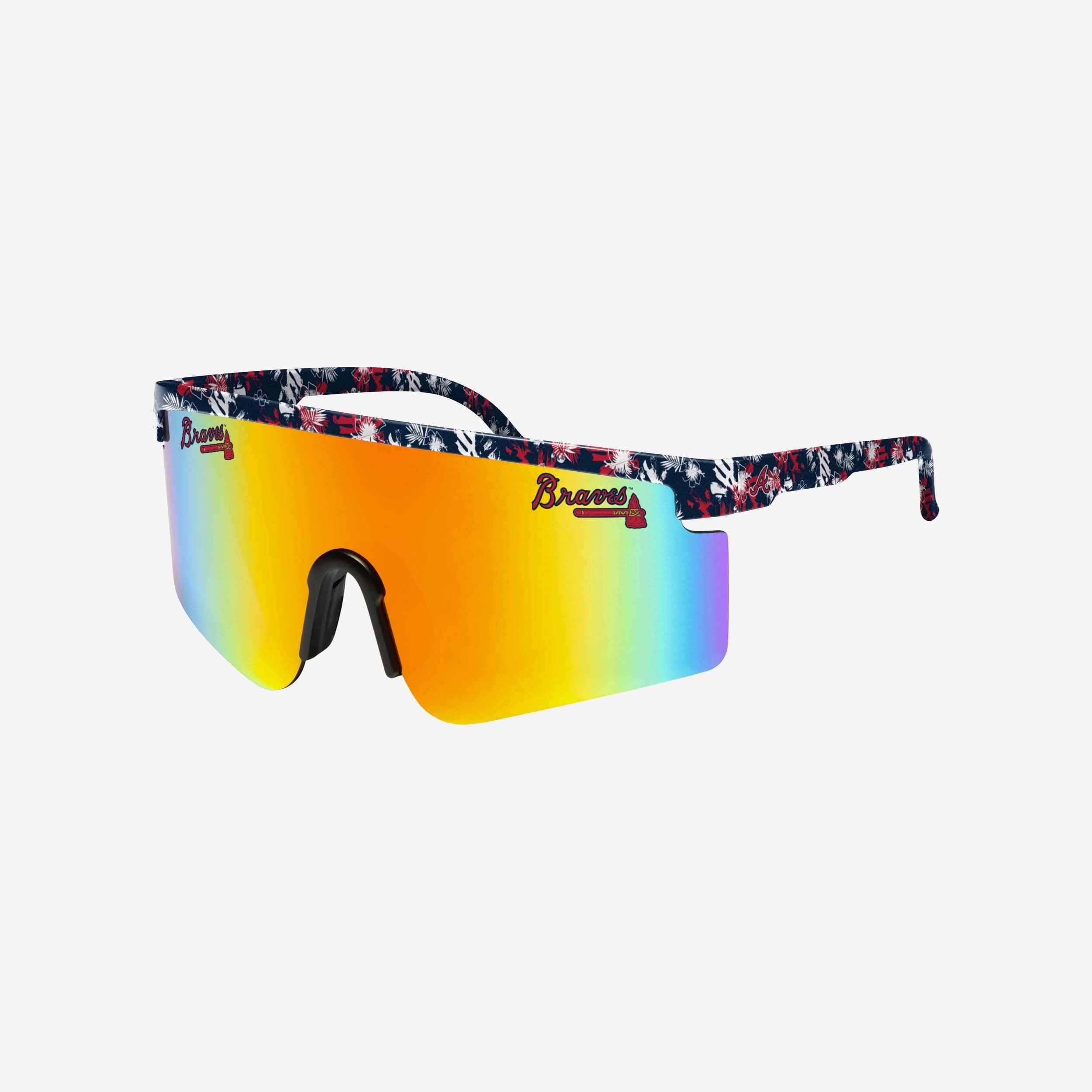 Stylish Atlanta Braves Floral Large Frame Sunglasses