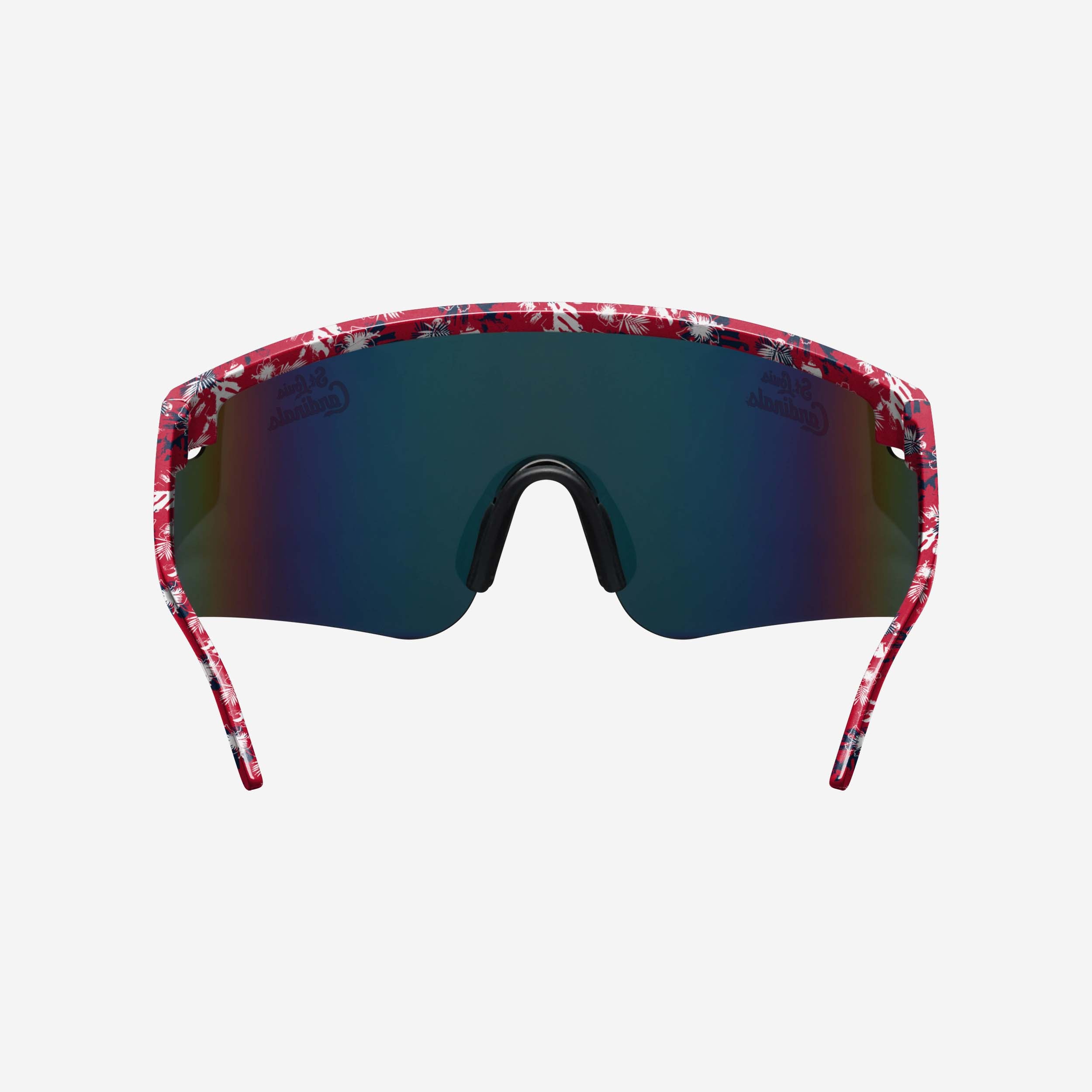 Stunning St Louis Cardinals Floral Large Frame Sunglasses