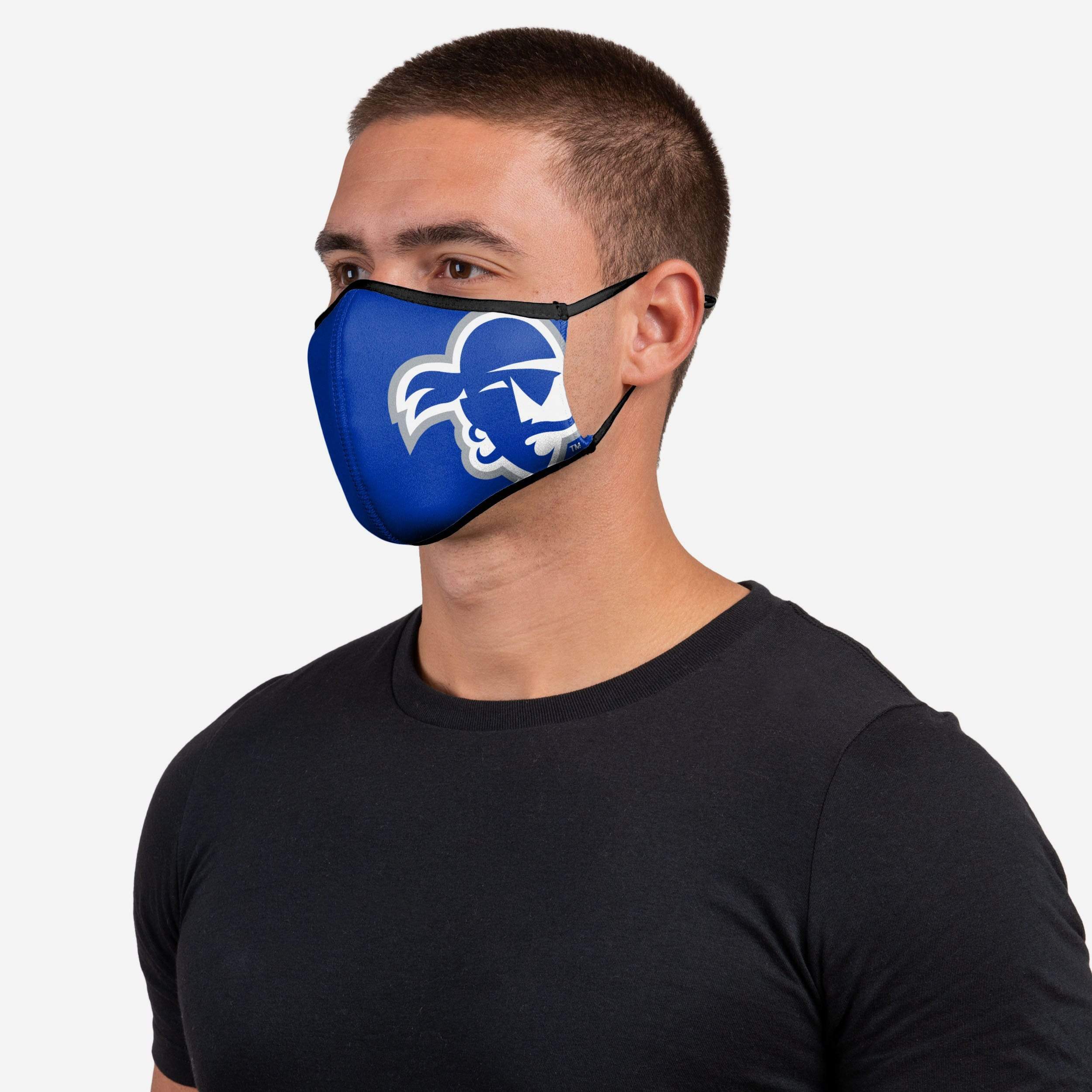 Seton Hall Pirates 3-Pack Sports Face Covers - Show Your Team Spirit!
