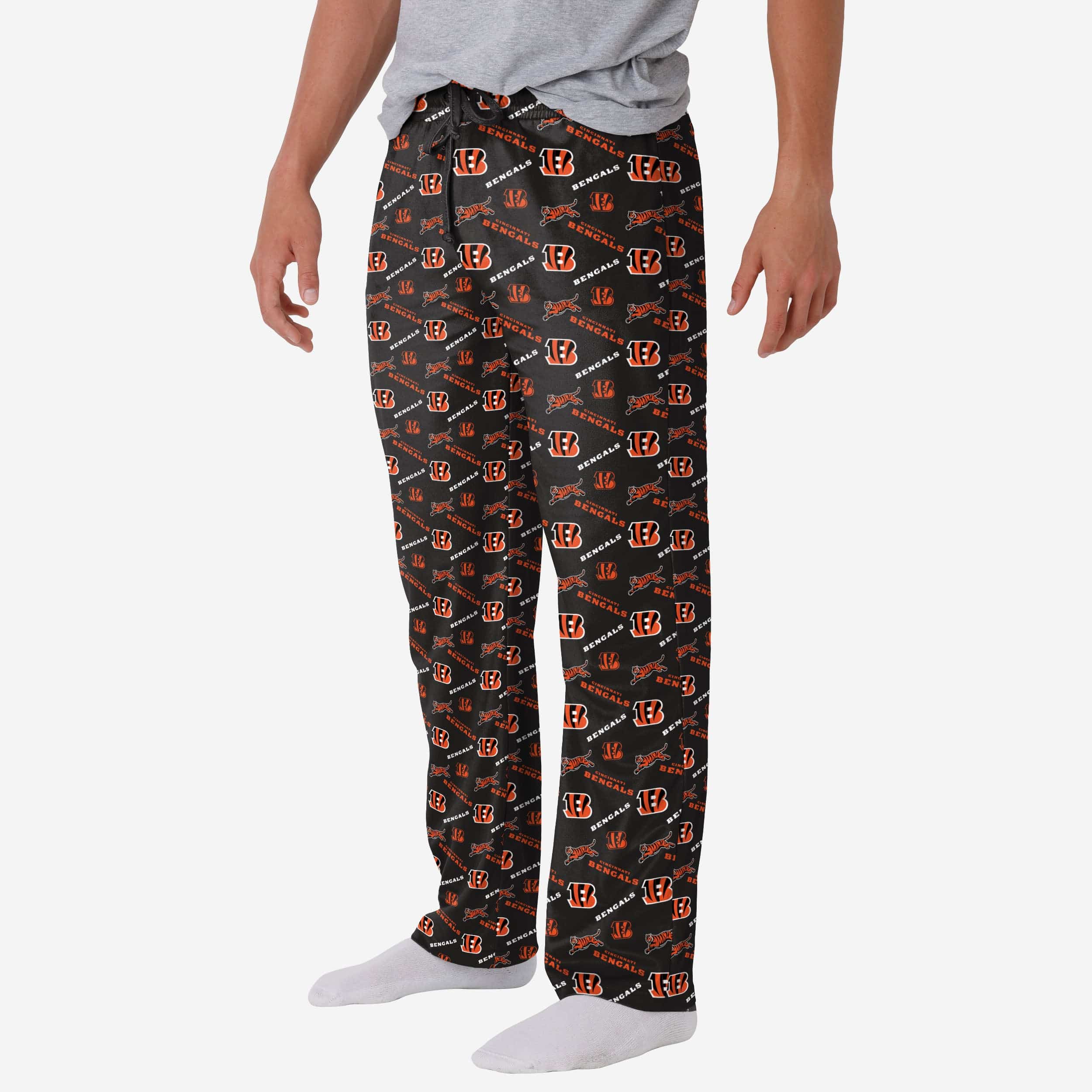 Cincinnati Bengals Stylish Repeat Print Lounge Pants