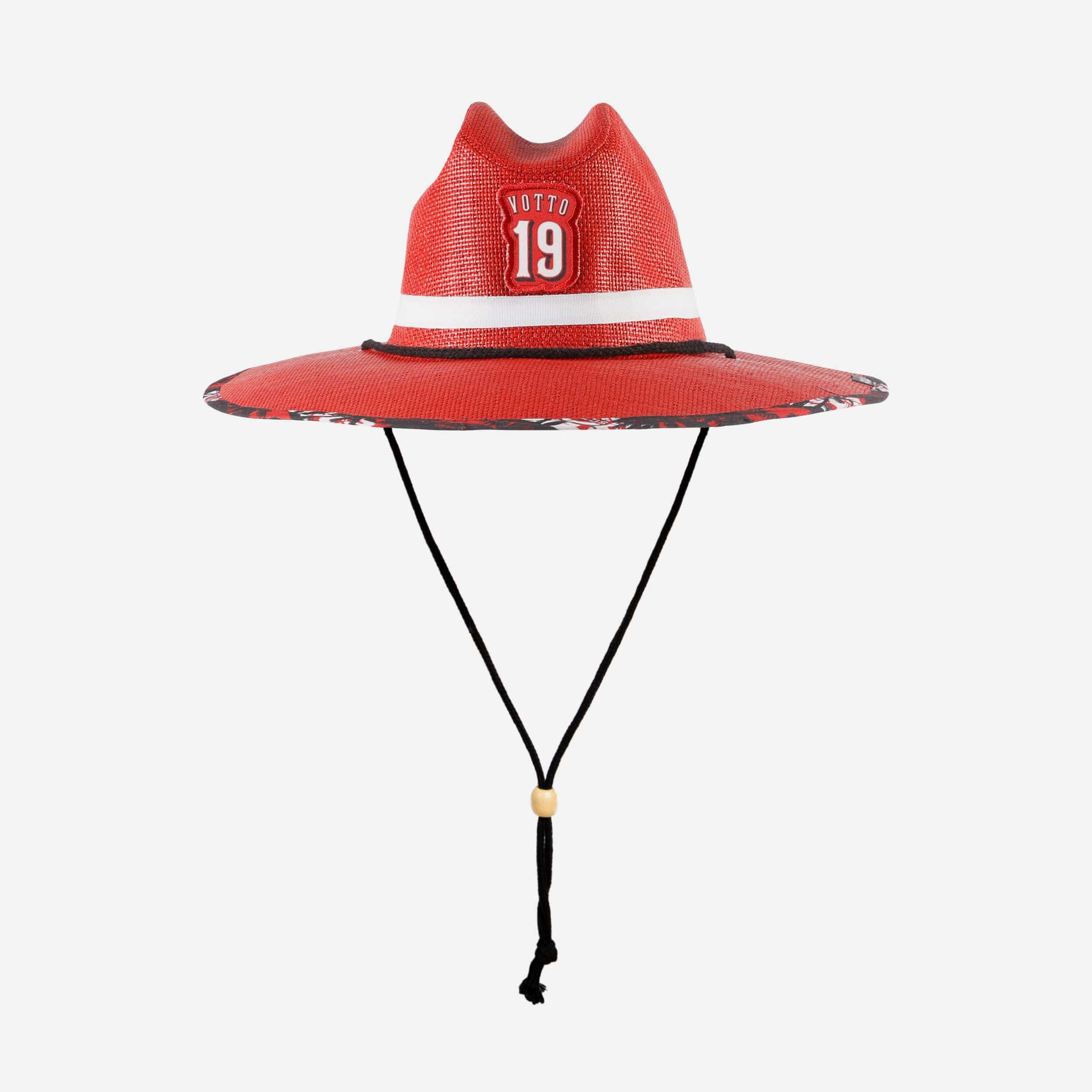 Joey Votto Cincinnati Reds Stylish Straw Hat
