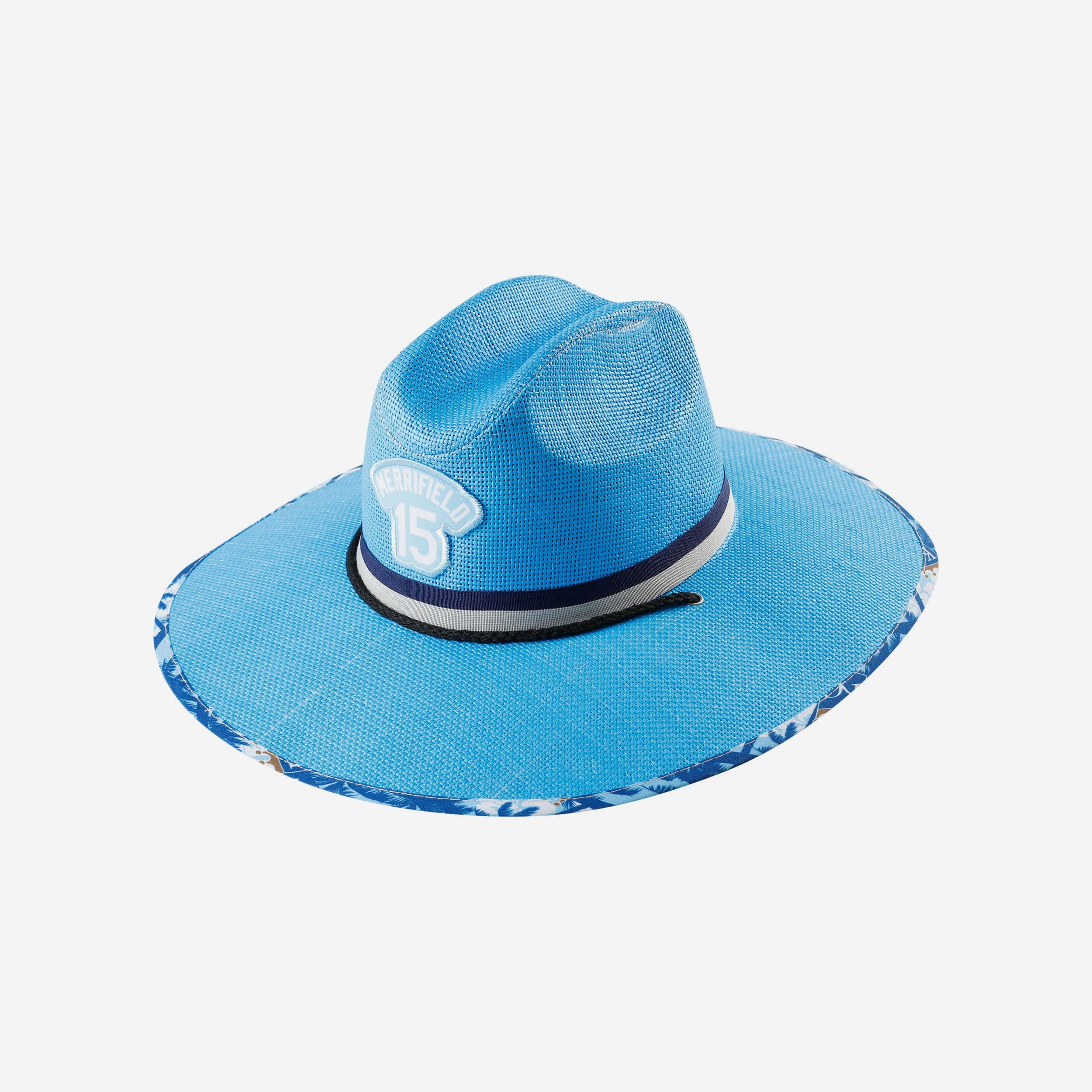 Whit Merrifield Kansas City Royals Stylish Straw Hat