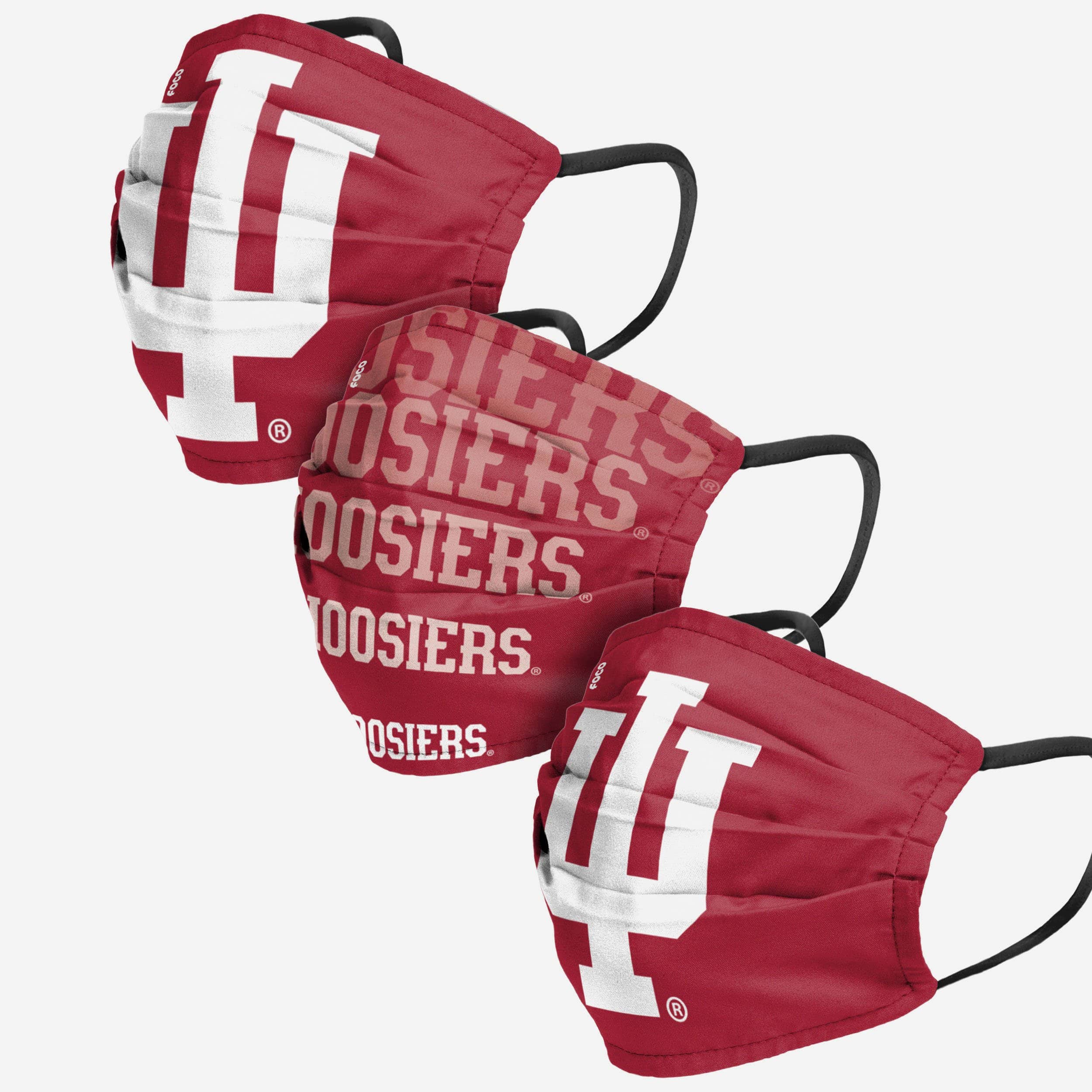 Indiana Hoosiers Matchday Must-Have 3 Pack Face Covers