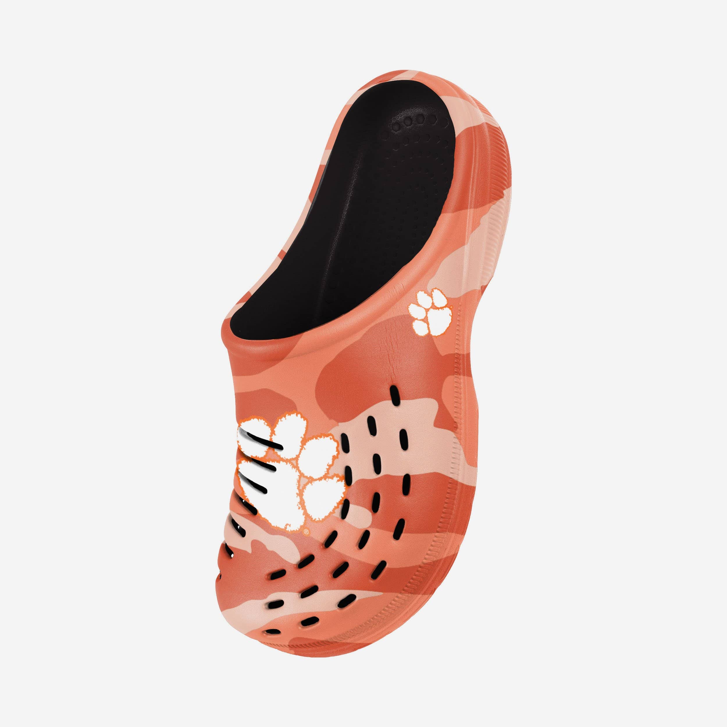 Clemson Tigers Tonal Camo Clogs - Show Your Fandom!