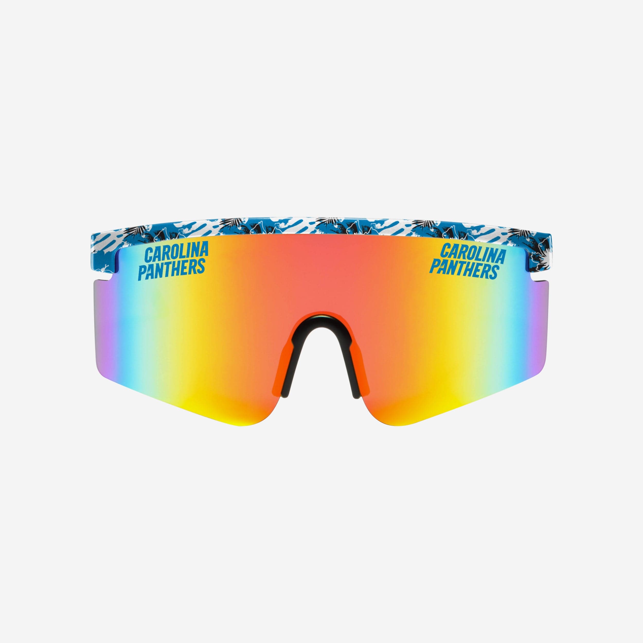 Carolina Panthers Stylish Floral Large Frame Sunglasses