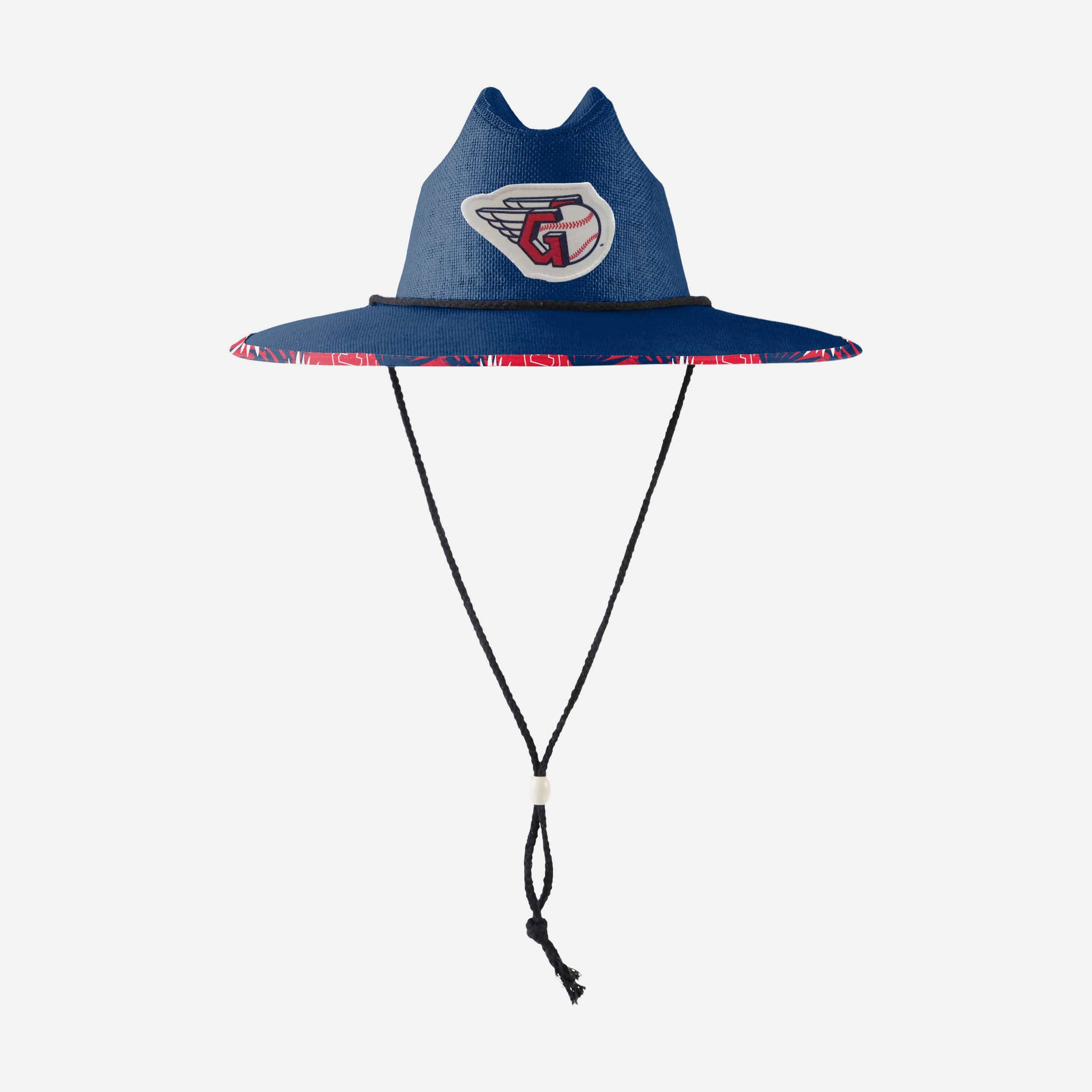 Cleveland Guardians Stylish Team Color Straw Hat