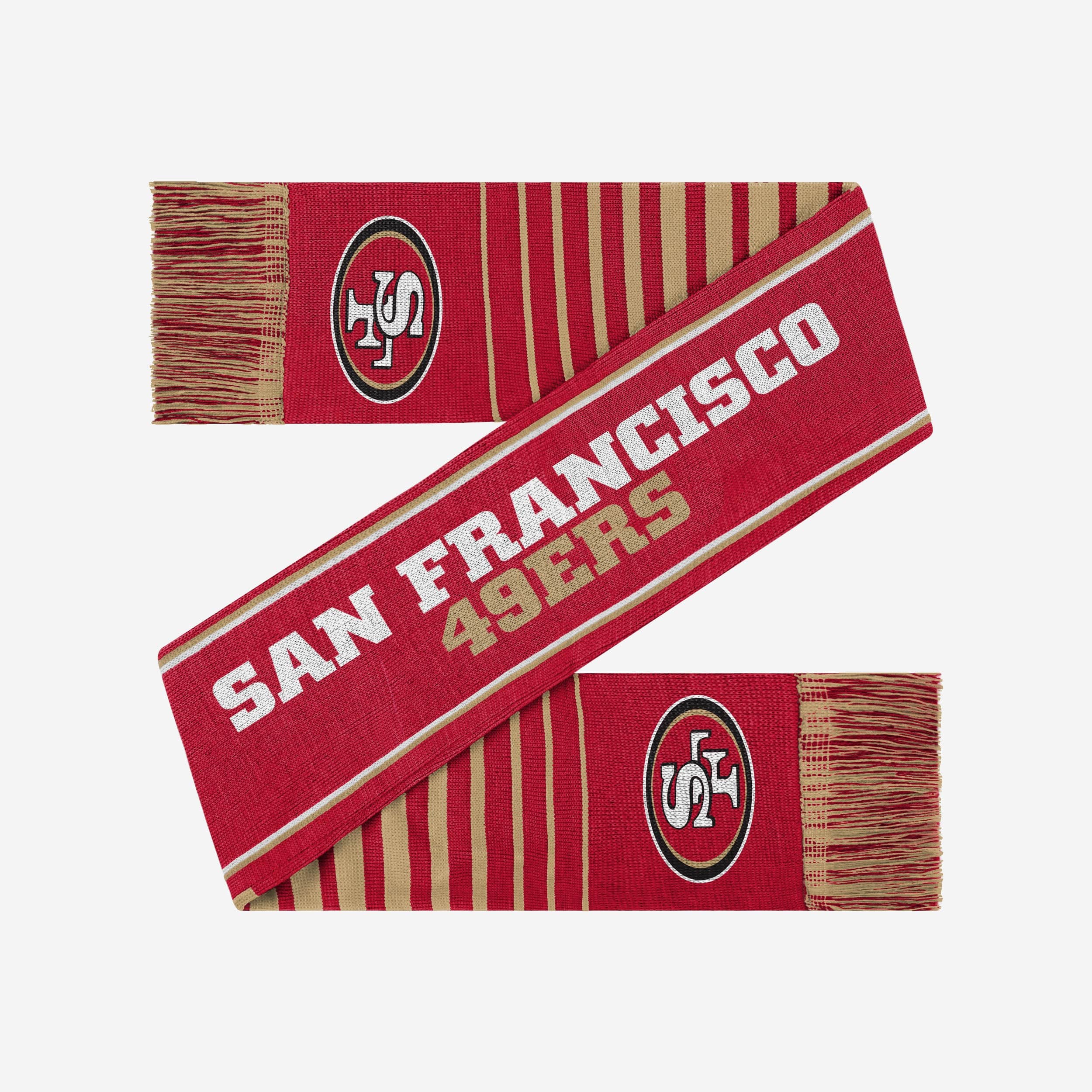 San Francisco 49ers Double-Sided Reversible Scarf - Show Your Team Spirit!