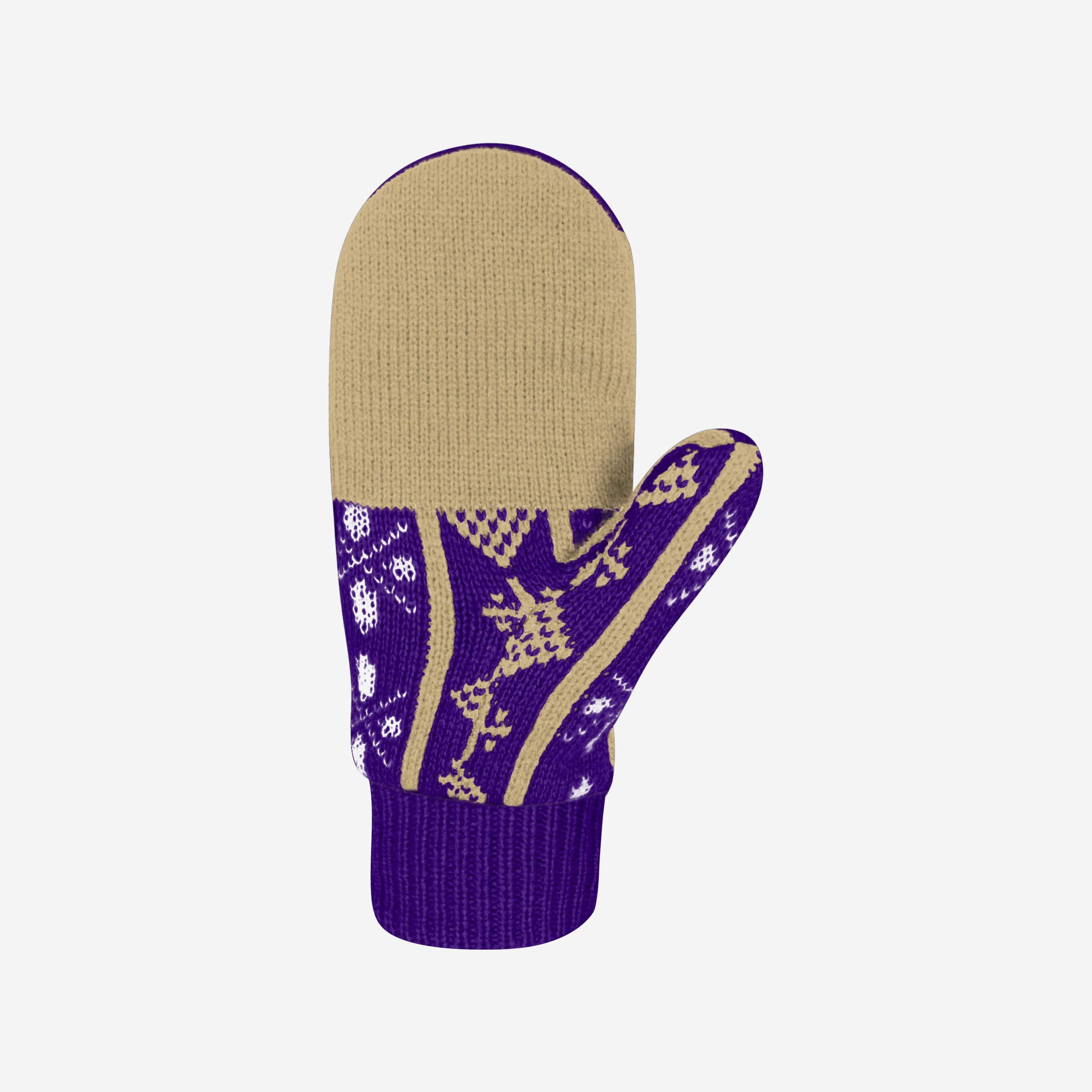 Washington Huskies Stylish Mittens