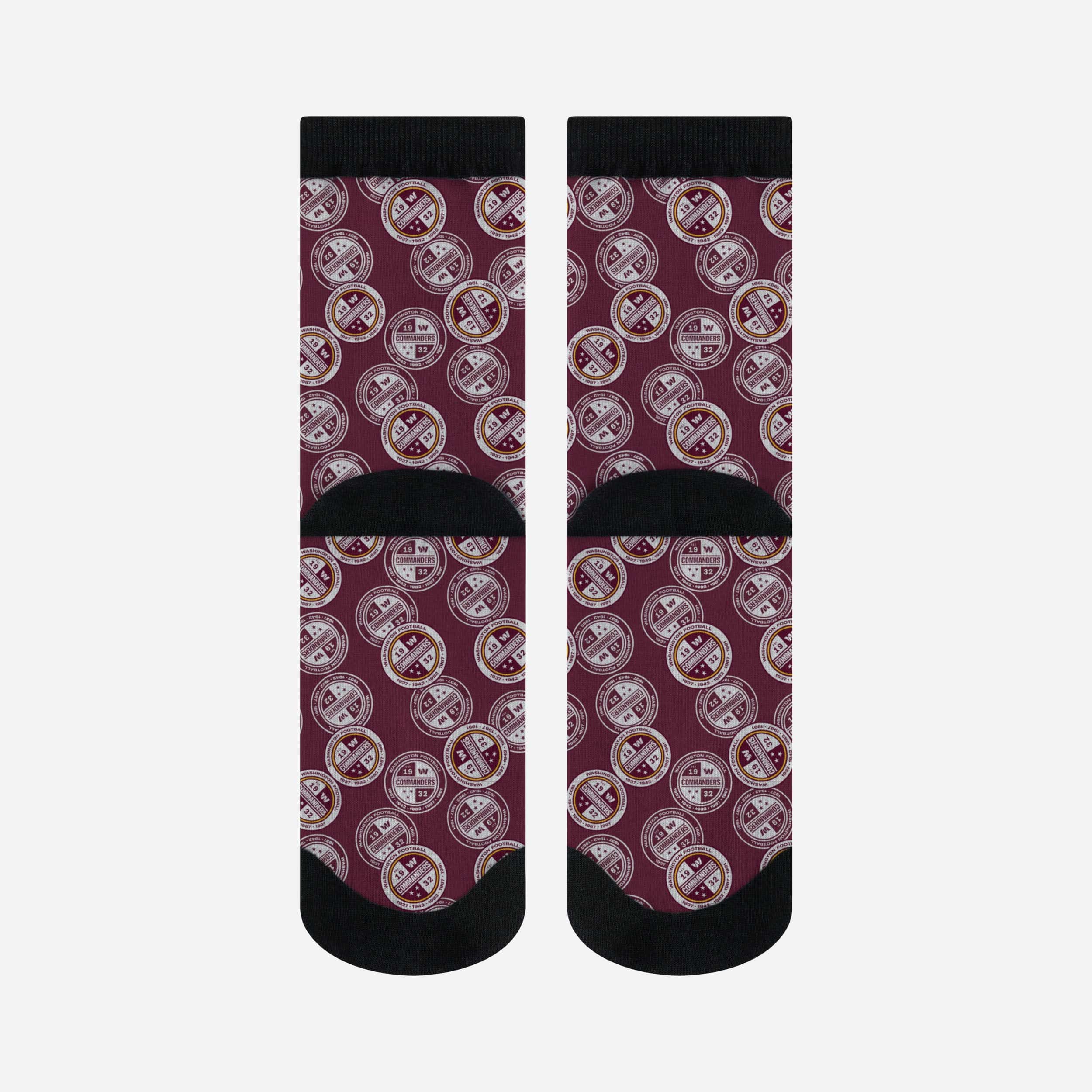 Washington Commanders Logo Blast Socks - Show Your Fandom!