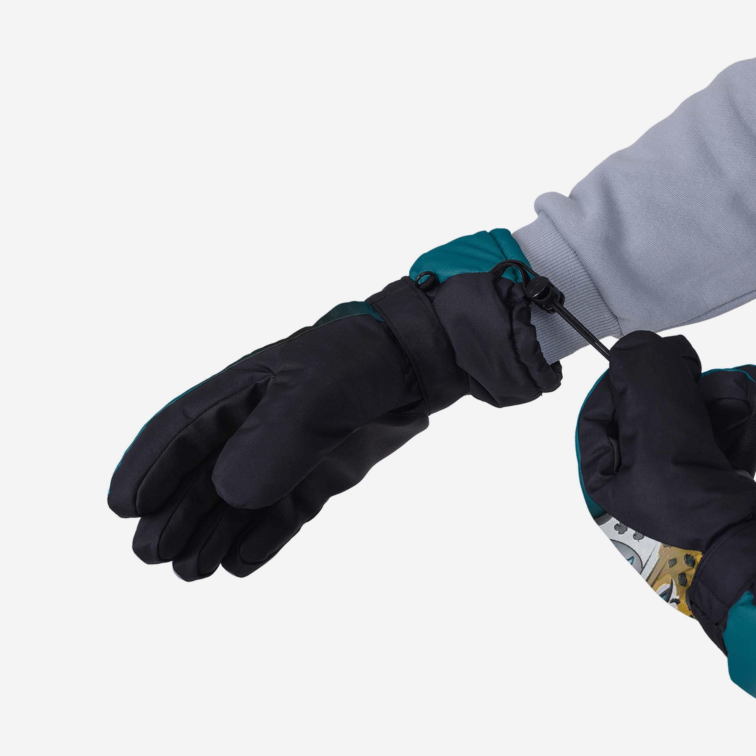 Jacksonville Jaguars Gradient Big Logo Insulated Gloves - Show Your Team Spirit!