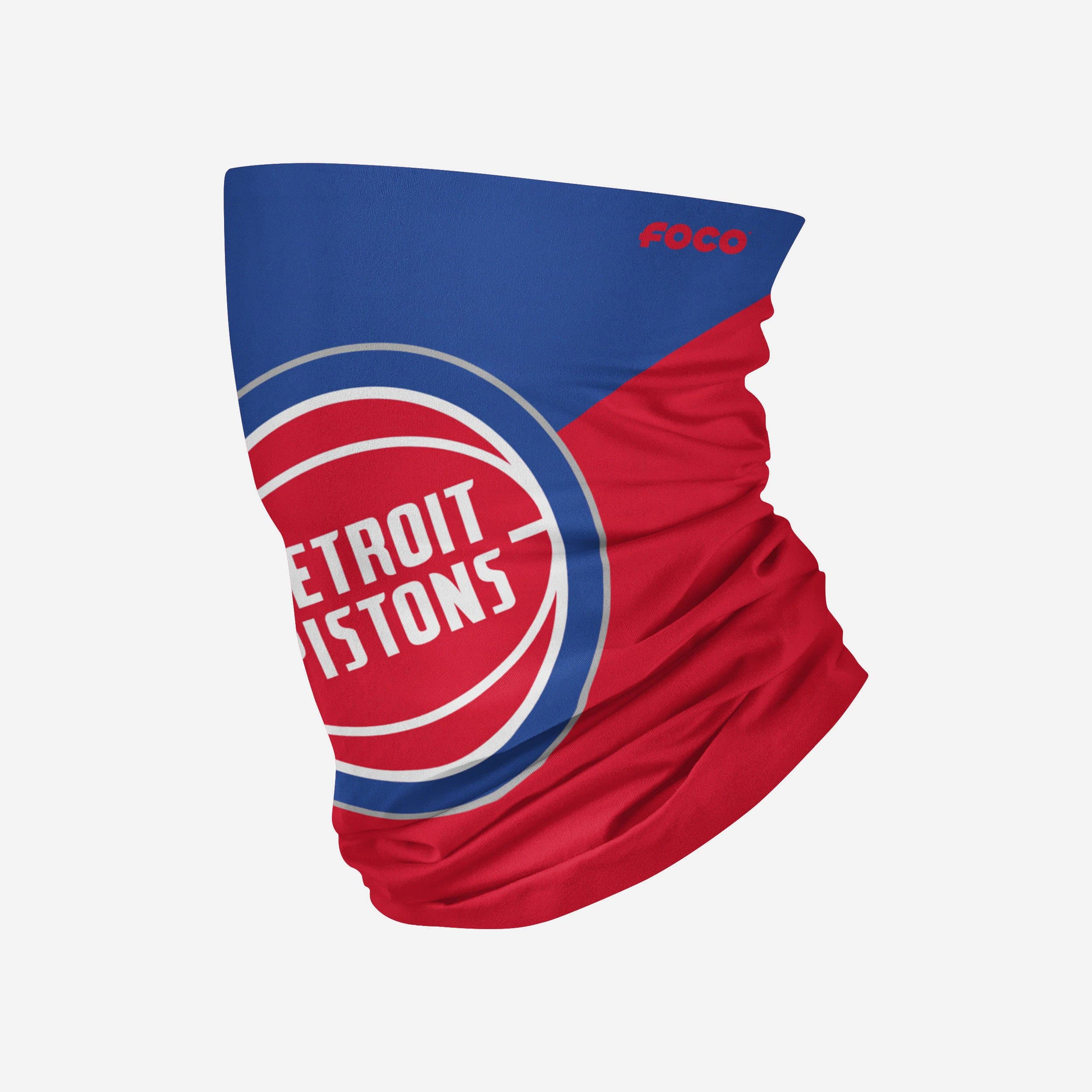 Detroit Pistons Big Logo Gaiter Scarf - Show Your Team Spirit!