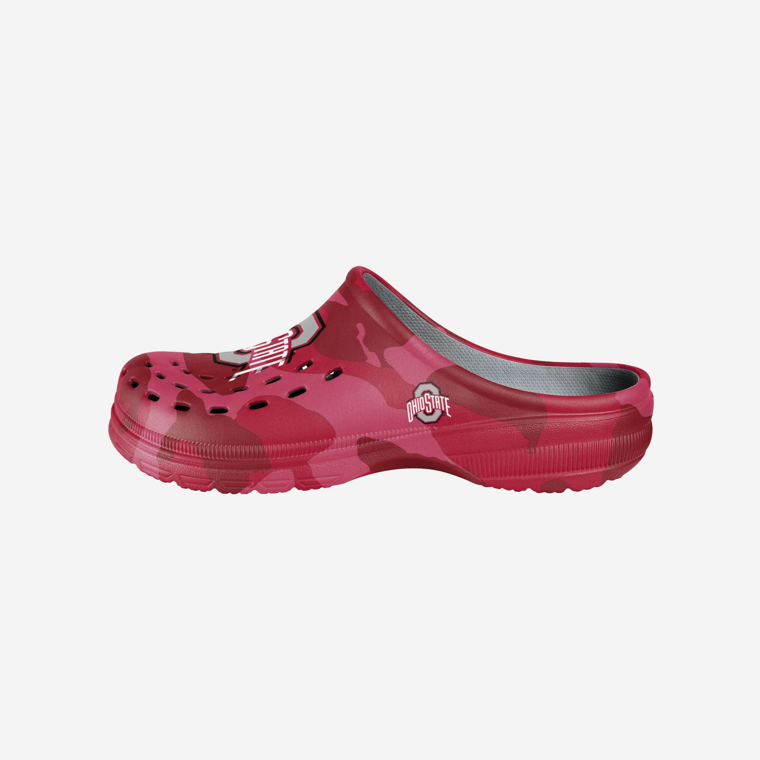Ohio State Buckeyes Tonal Camo Clogs - Show Your Fandom!