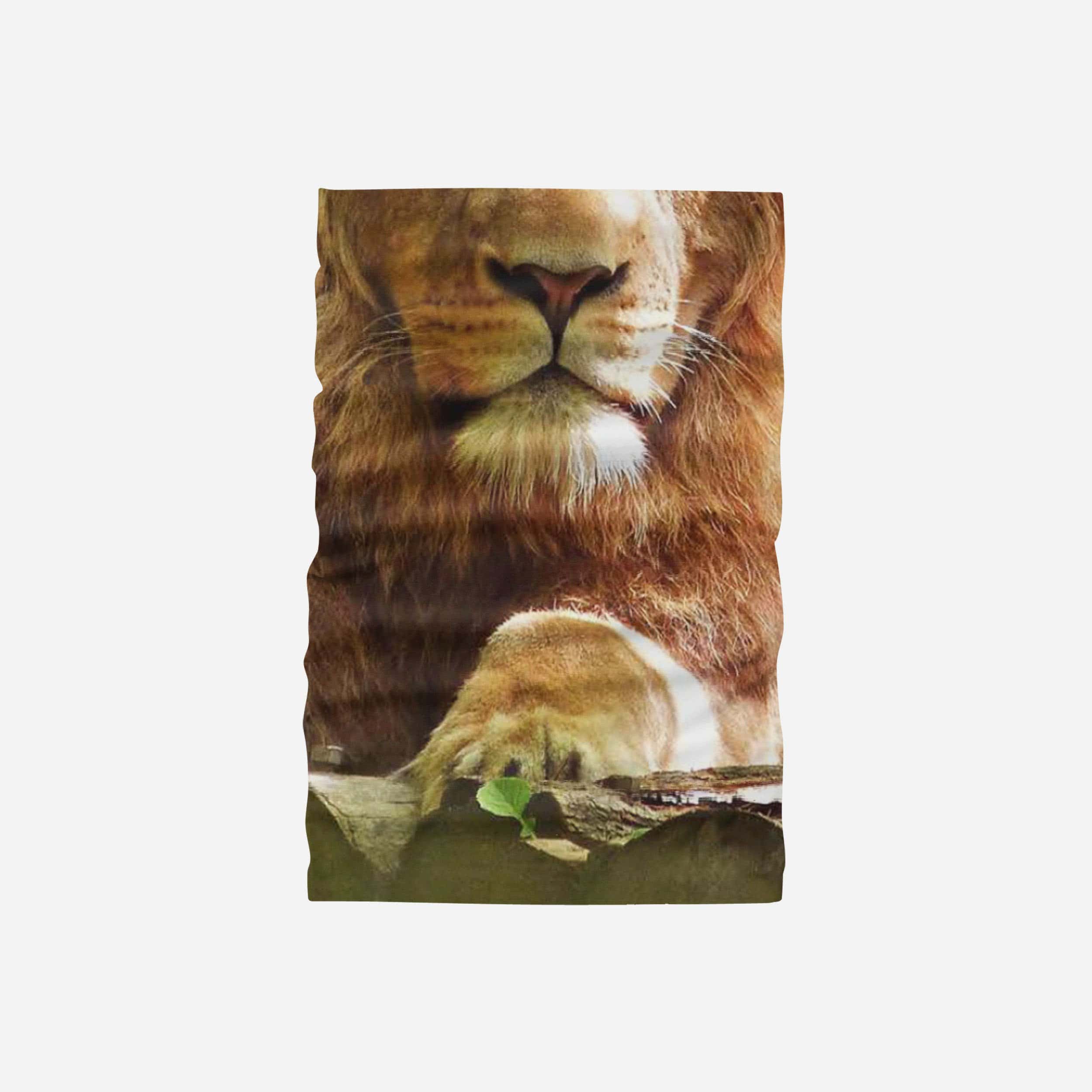 Stylish Lion Gaiter Scarf - A Must-Have Fashion Accessory
