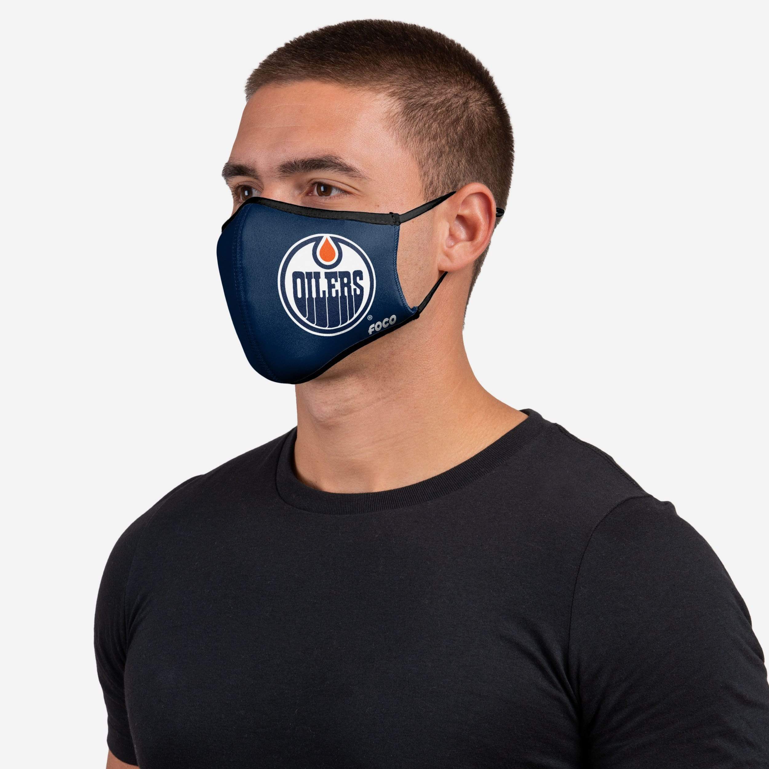Edmonton Oilers 3-Pack Sporty Face Covers - Show Your Team Spirit!