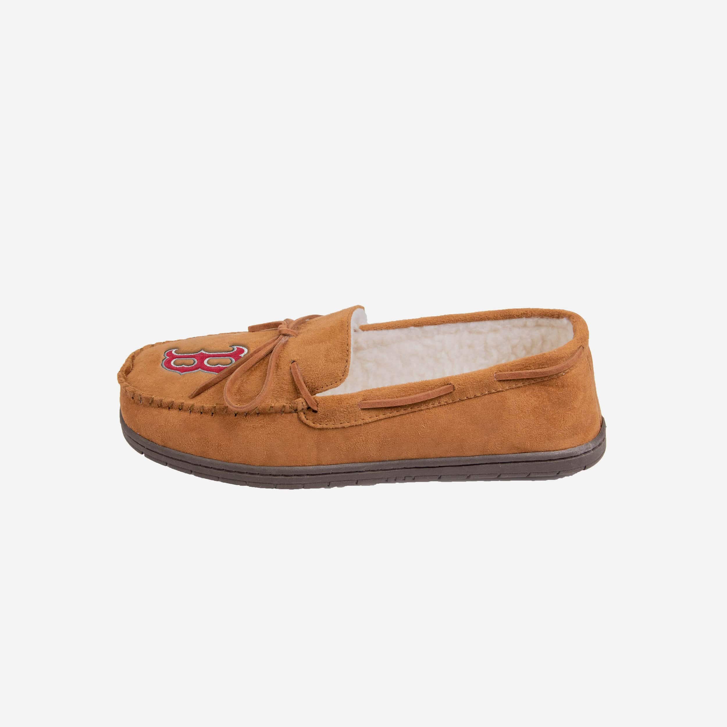 Boston Red Sox Super Cool Moccasin Slippers