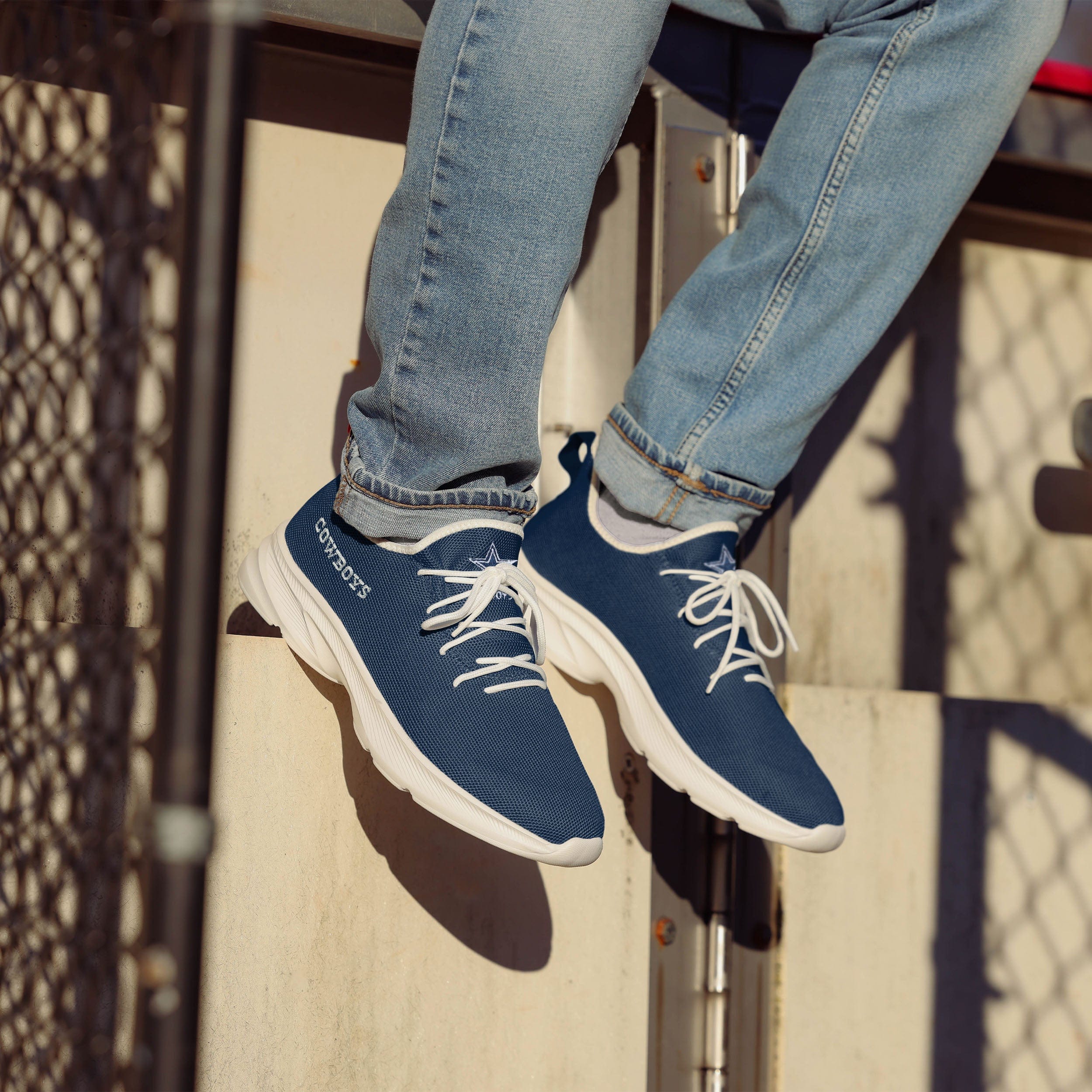 Dallas Cowboys Team Color Fashion Sneakers