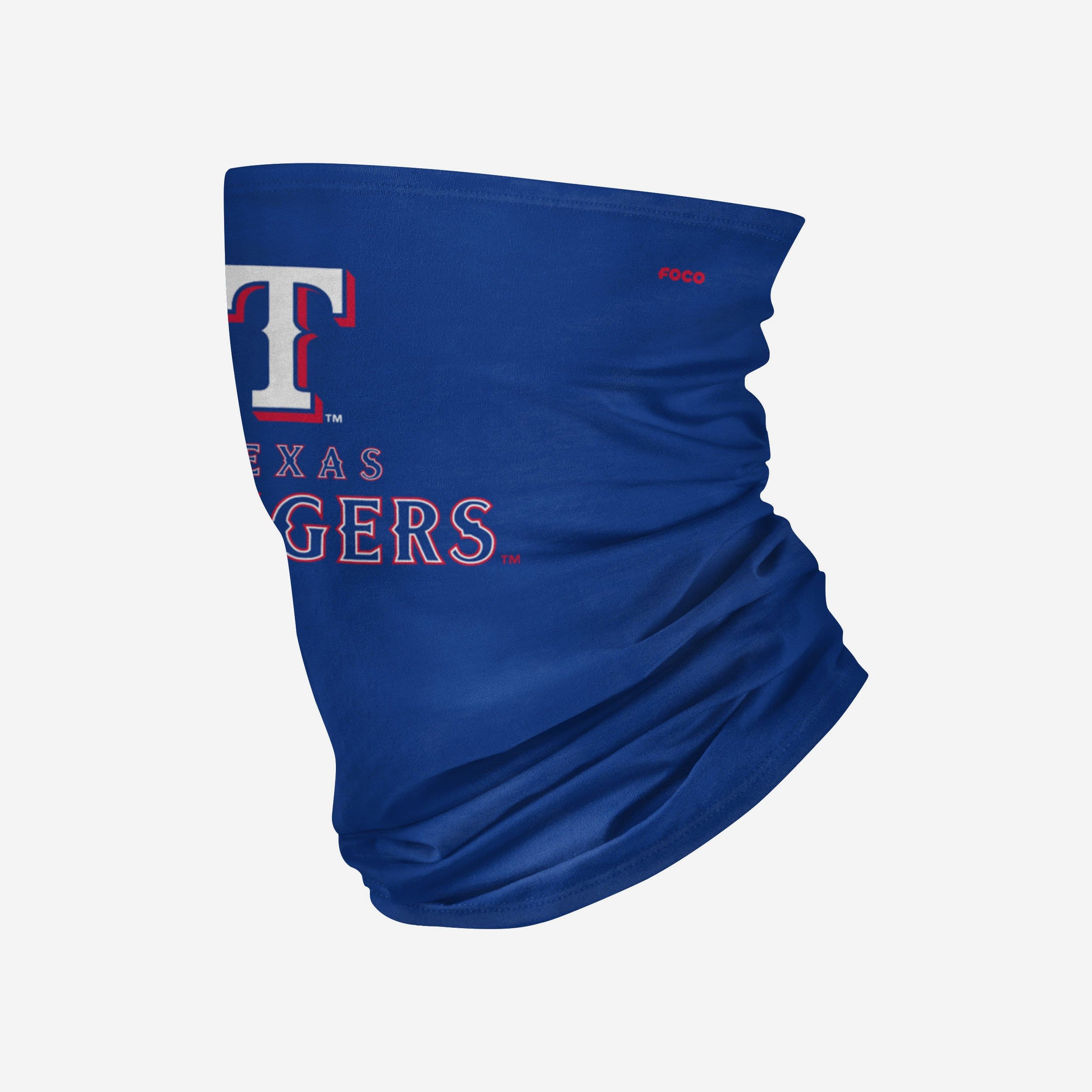 Texas Rangers Team Logo Stitched Gaiter Scarf - Show Your Team Spirit!