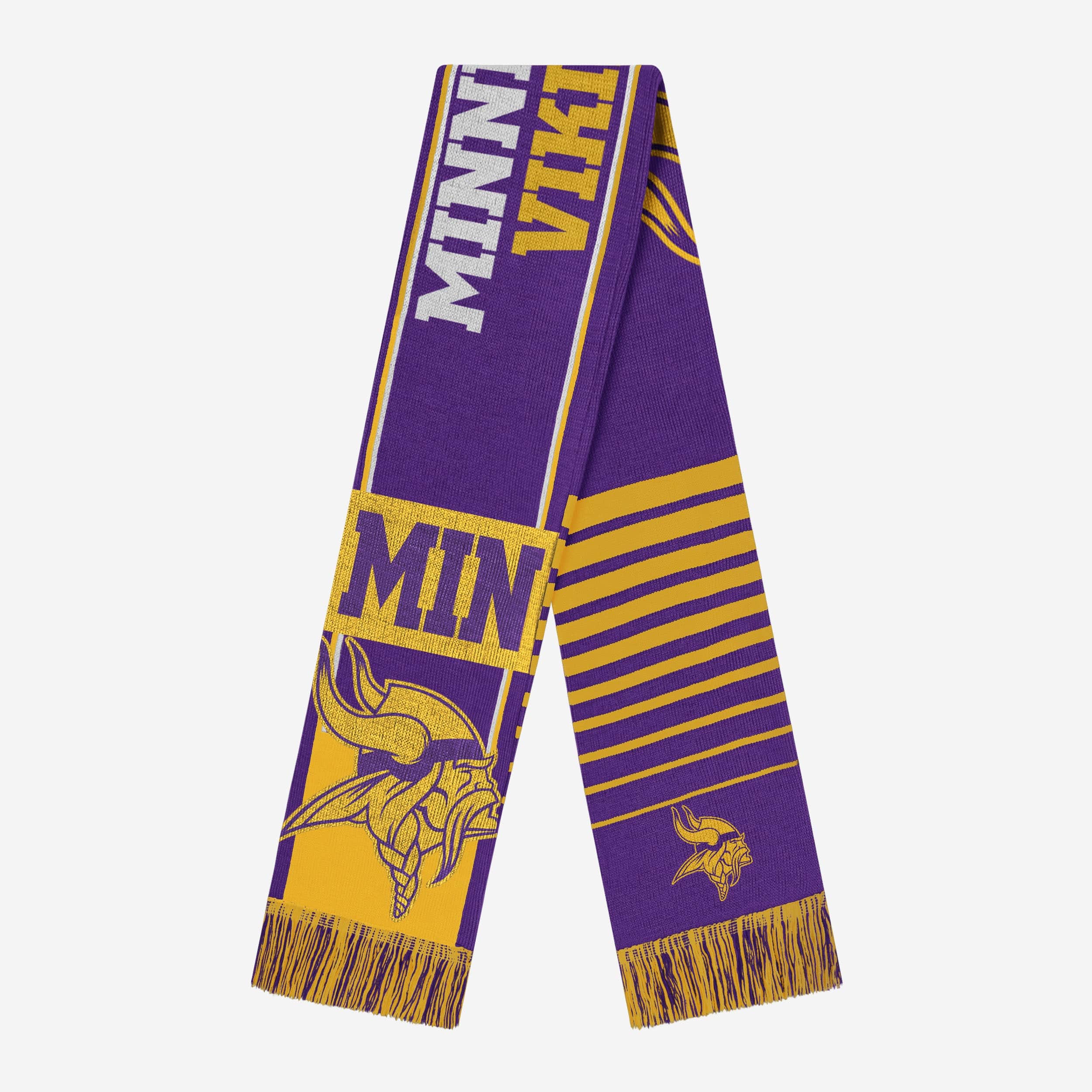 Minnesota Vikings Super Reversible Thematic Scarf - Show Your Team Spirit!
