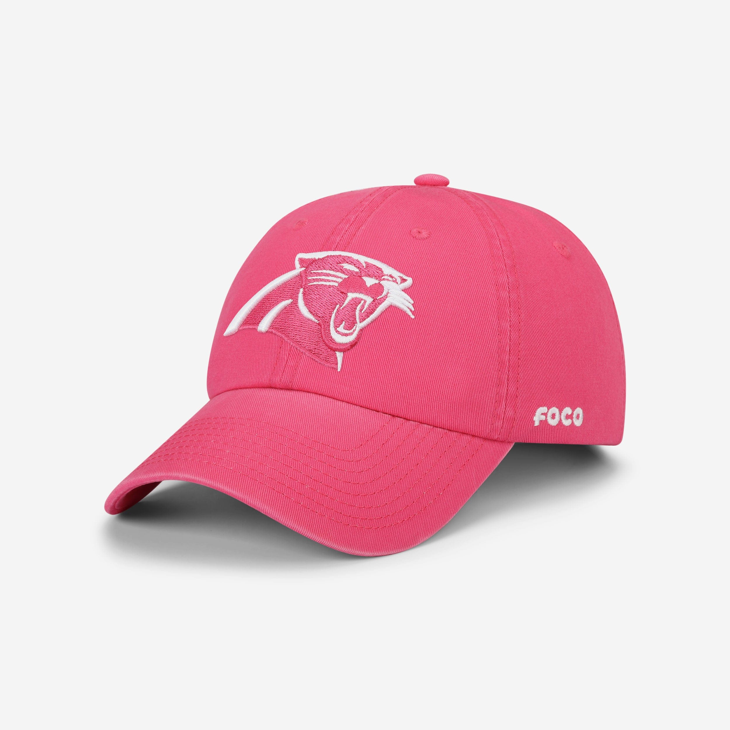Carolina Panthers Magenta & White Fan-Favorite Casual Cap