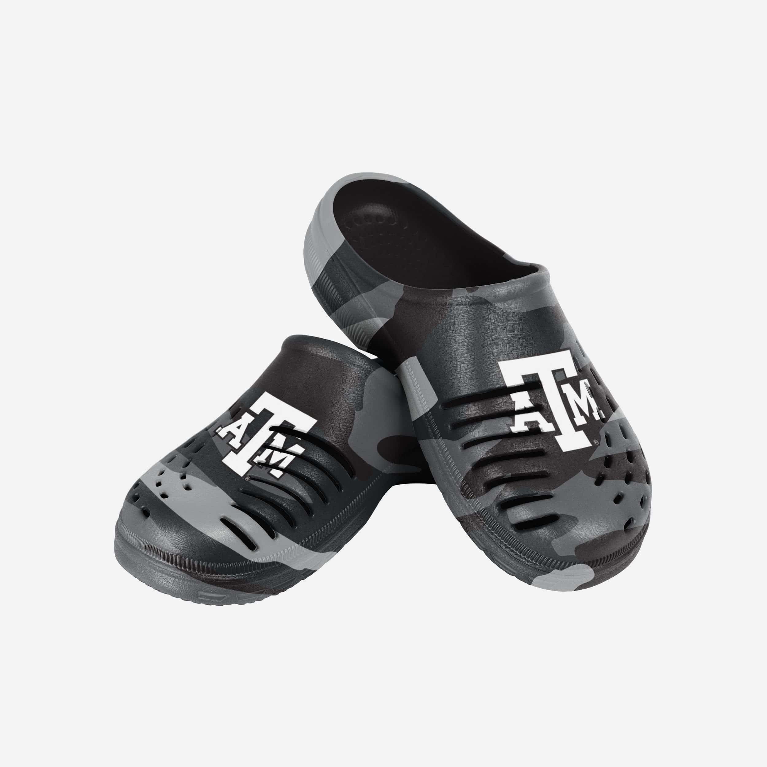 Texas A&M Aggies Tonal Camo Clogs - Show Your Fandom!