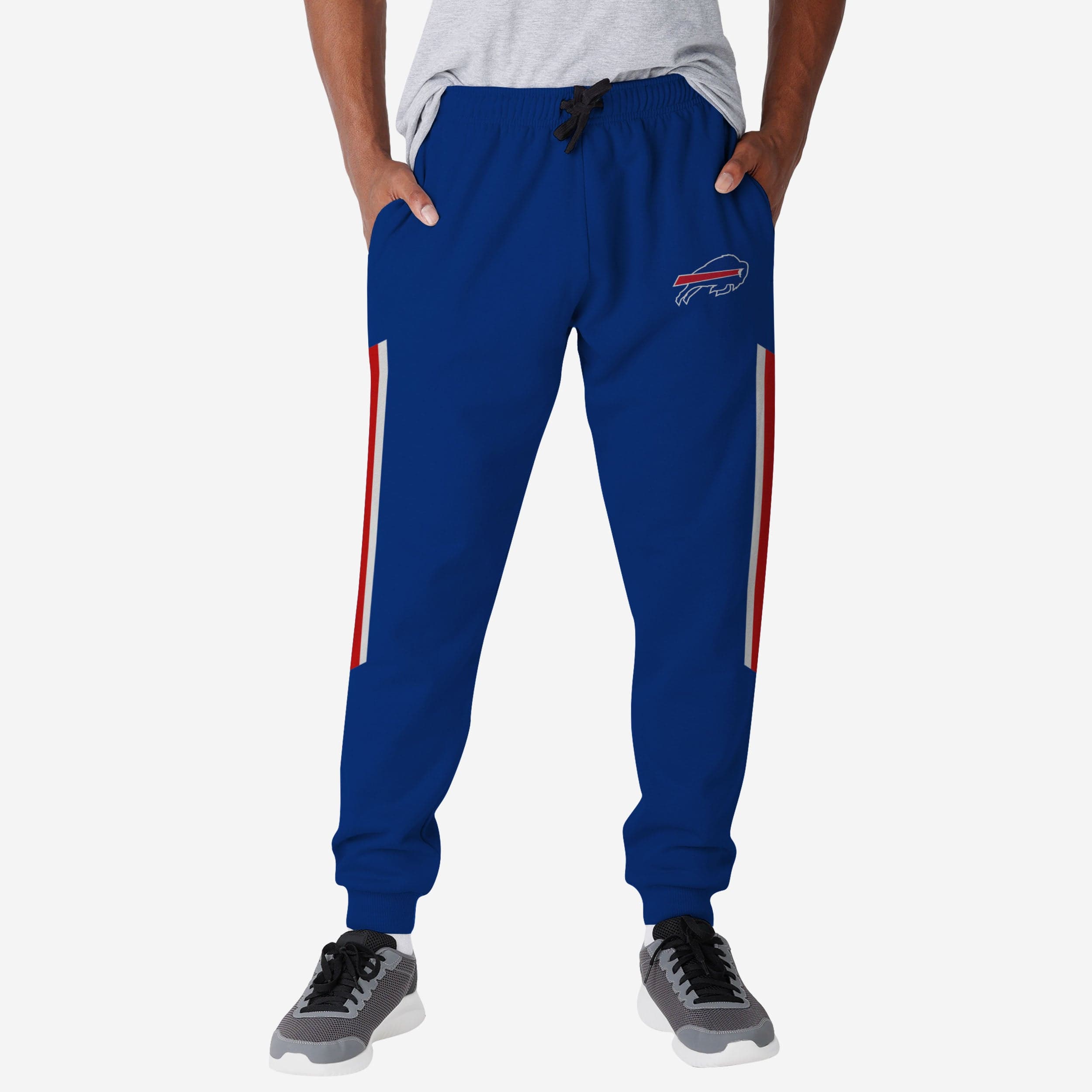 Exciting Buffalo Bills Team Stripe Joggers - Show Your Team Spirit!