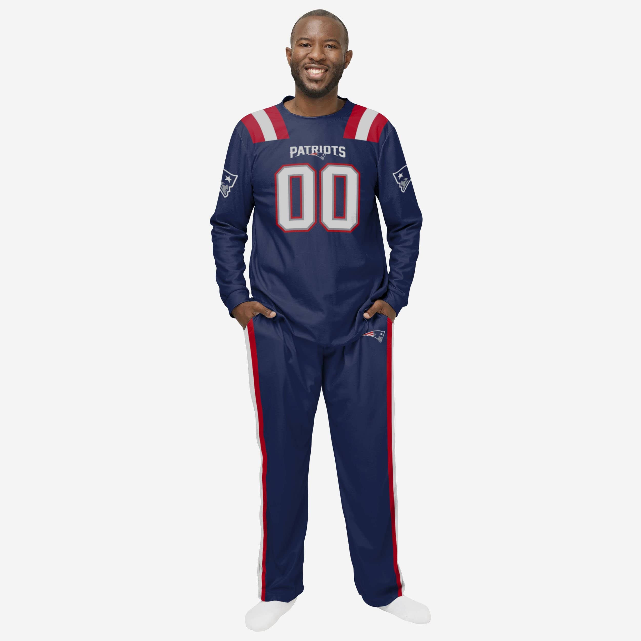 New England Patriots Gameday Ready Family Pajama Set - Unleash Team Spirit!