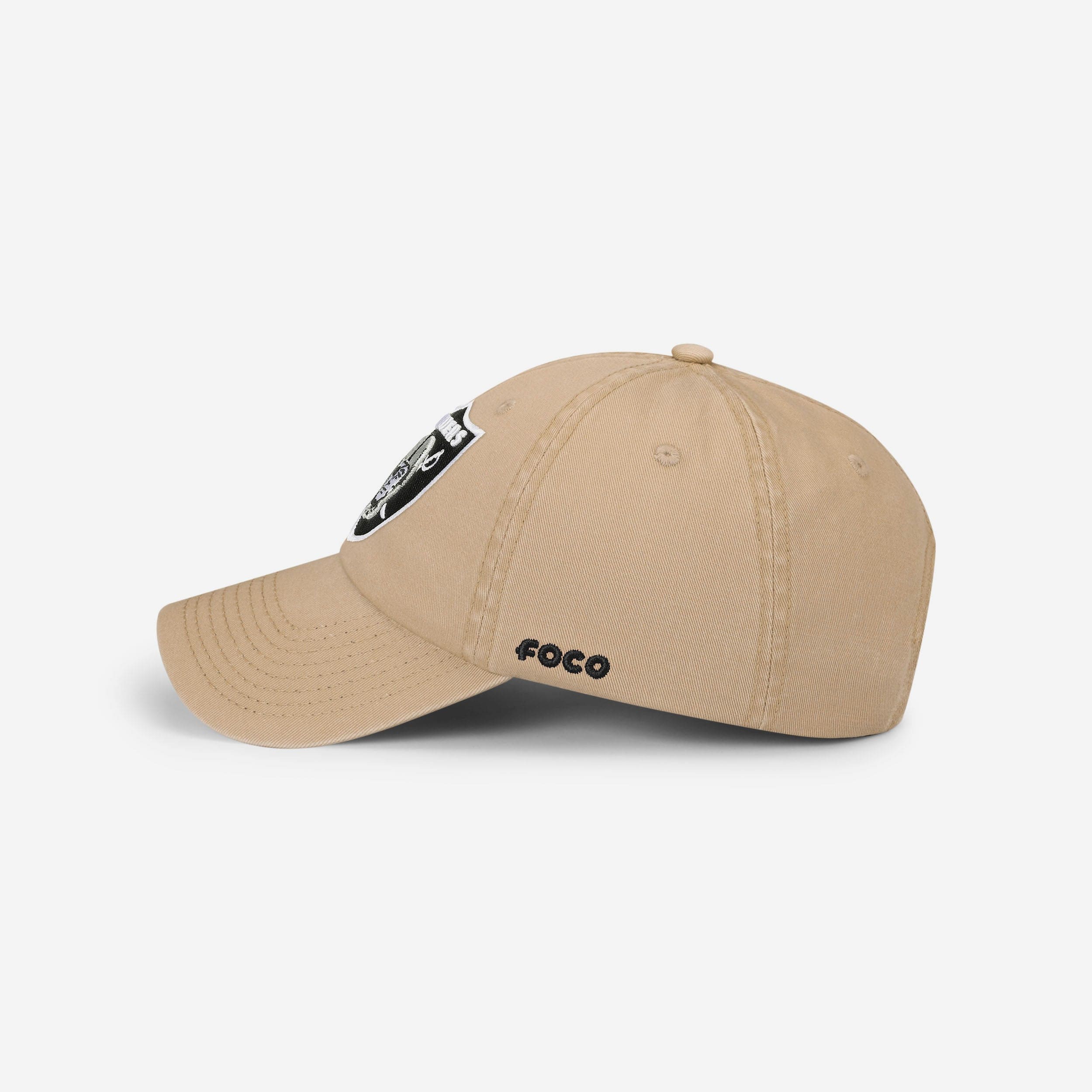 Exciting Las Vegas Raiders Khaki Primary Logo Casual Cap - A Must-Have for Fans!