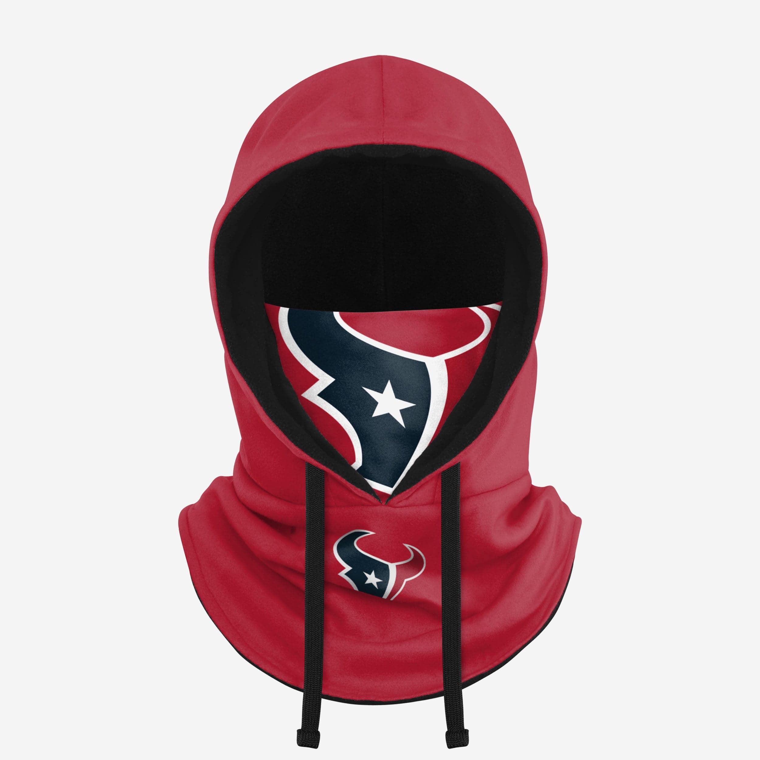 Houston Texans Alternate Team Color Drawstring Hooded Gaiter - A Must - Have for Fans!