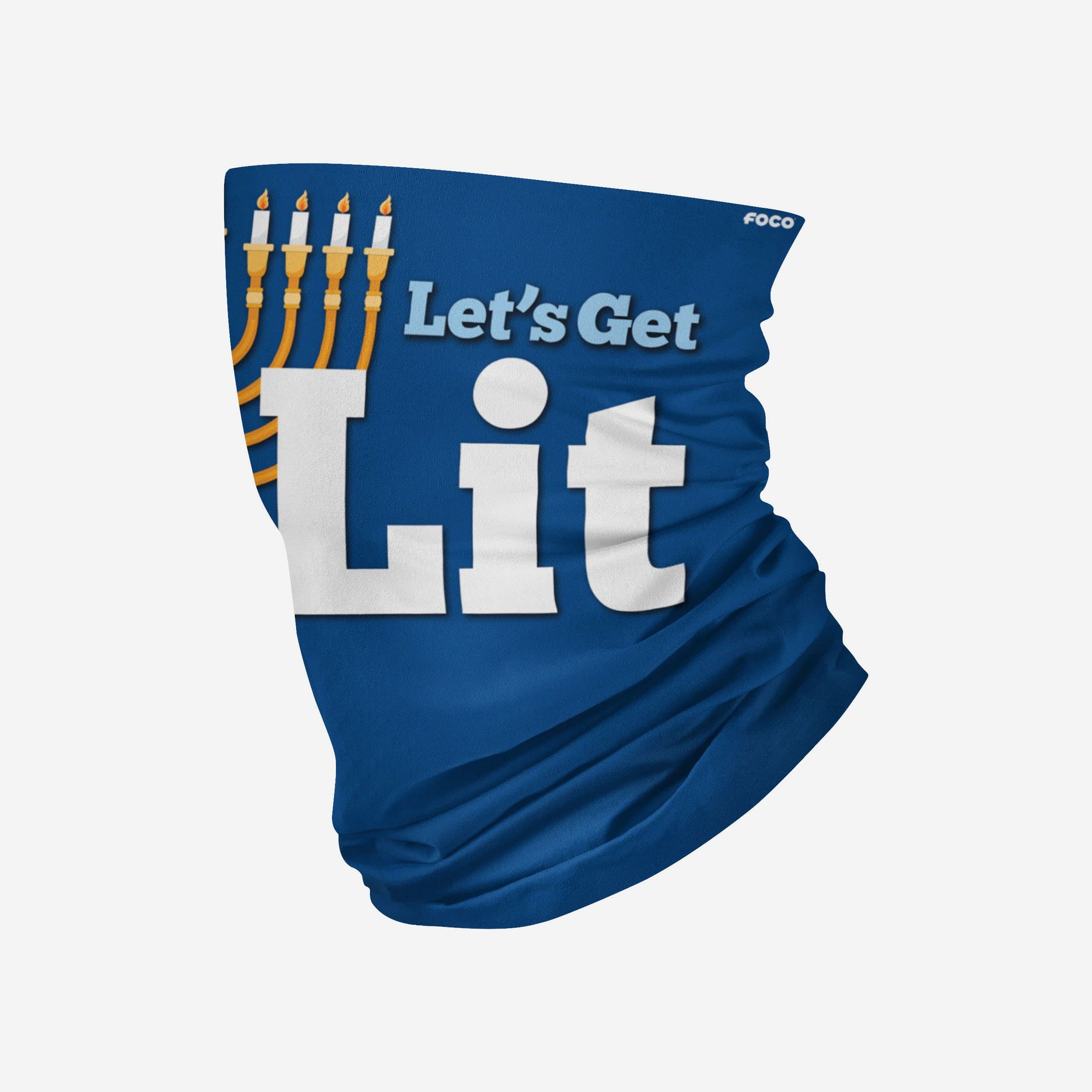 Let's Ignite the Hanukkah Spirit with This Gorgeous Gaiter Scarf