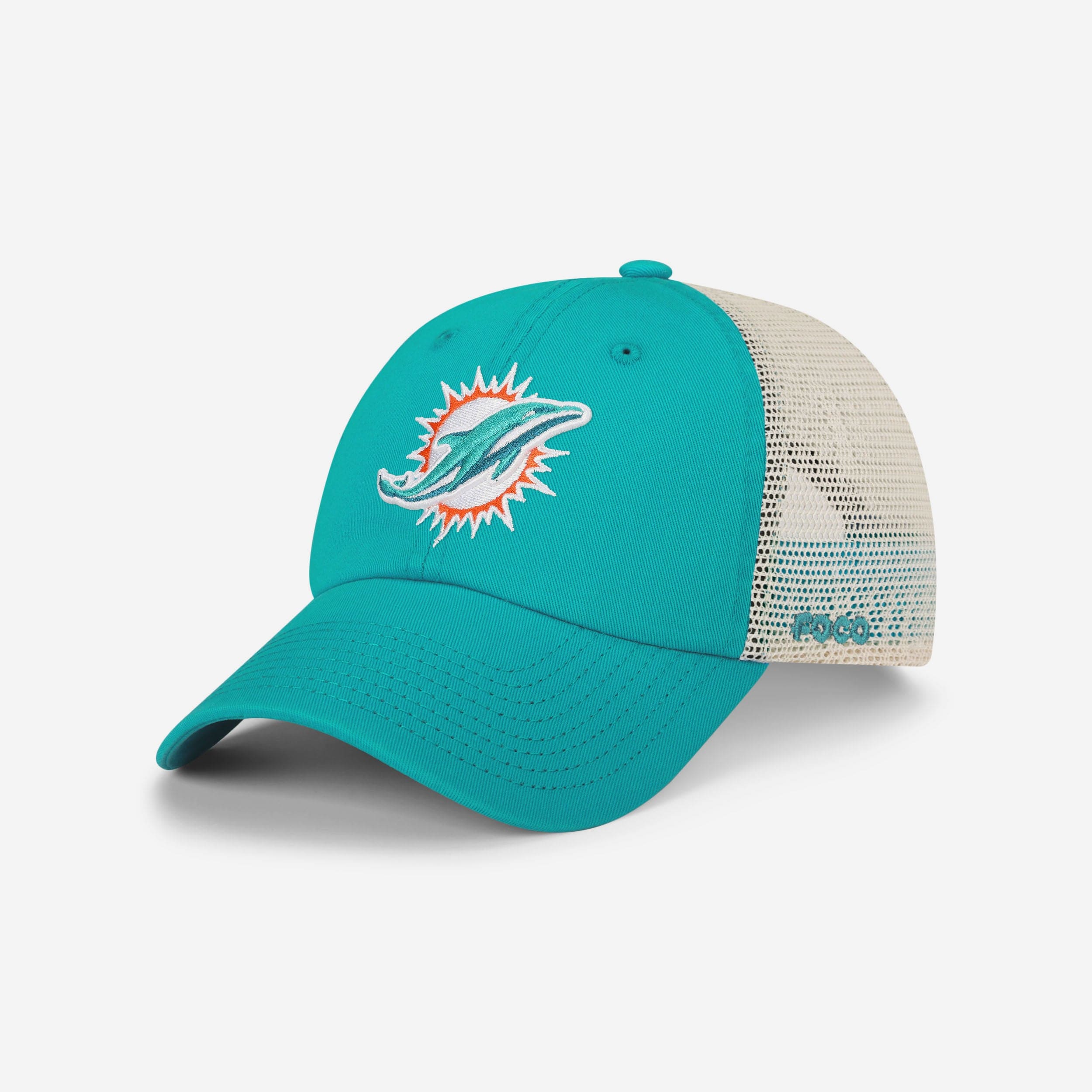 Miami Dolphins Primary Logo Casual Trucker Cap - A Must - Have for Fans!