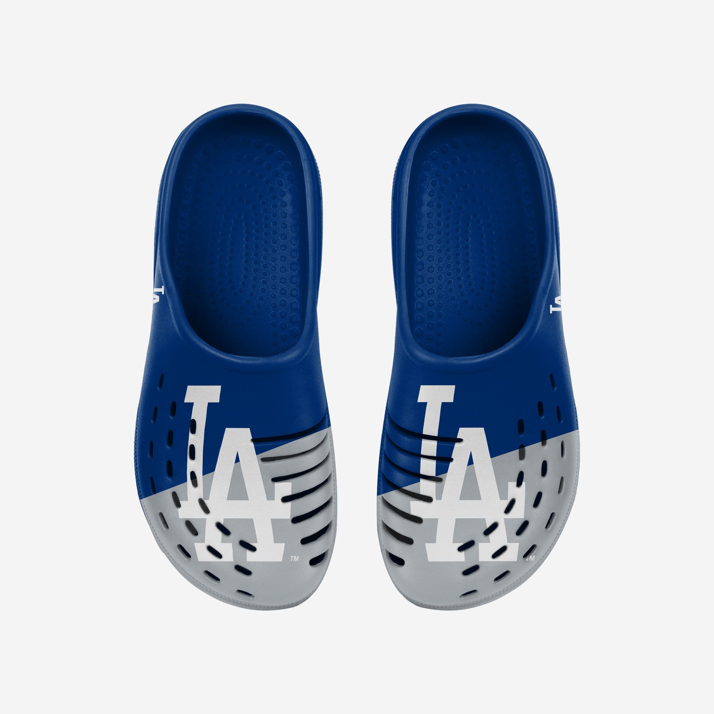 Stylish Los Angeles Dodgers Men's Colorblock Big Logo Clogs
