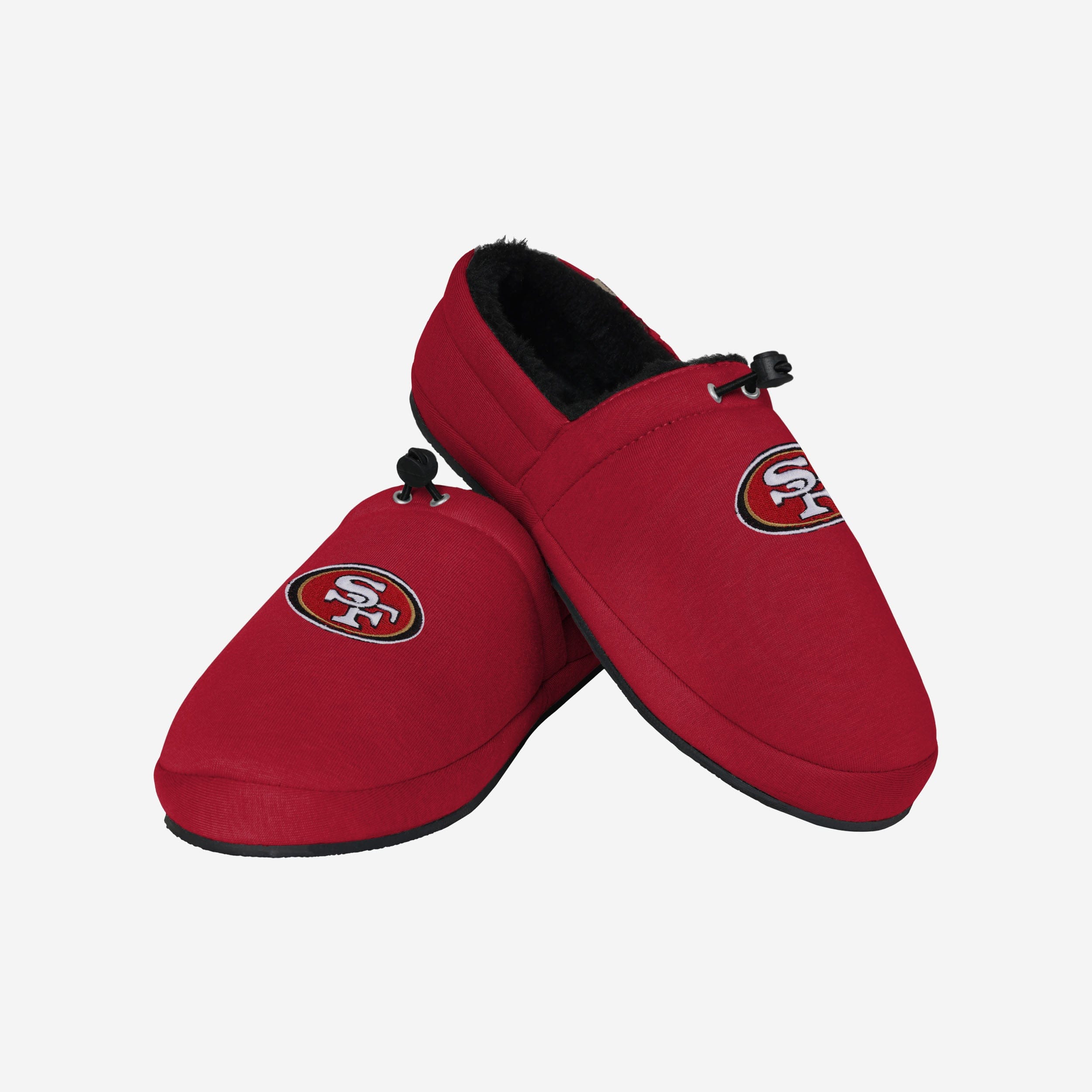 San Francisco 49ers Big Logo Athletic Moccasin Slippers - Team Pride in Comfort!