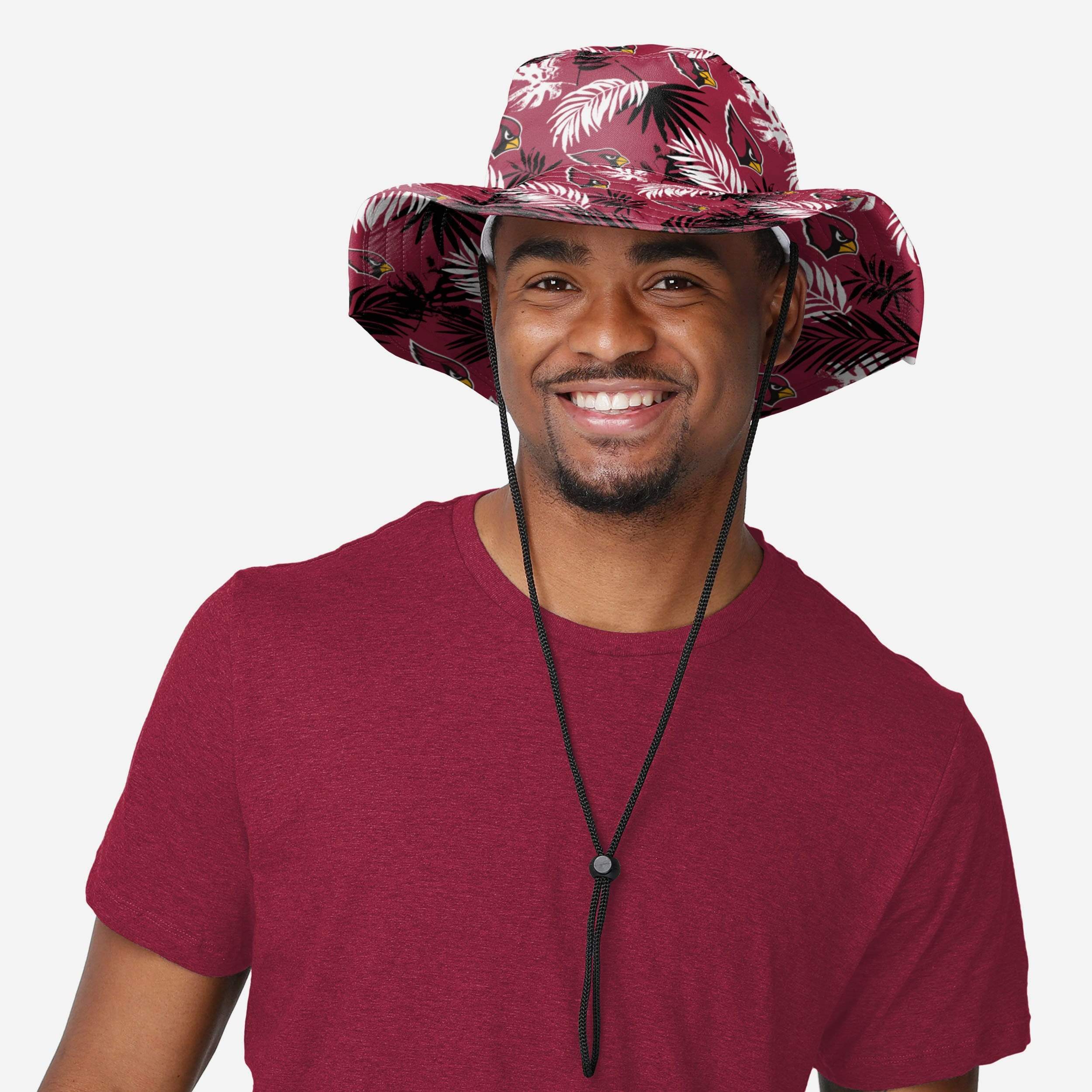 Arizona Cardinals Floral Boonie Hat - Stay Cool in Style!