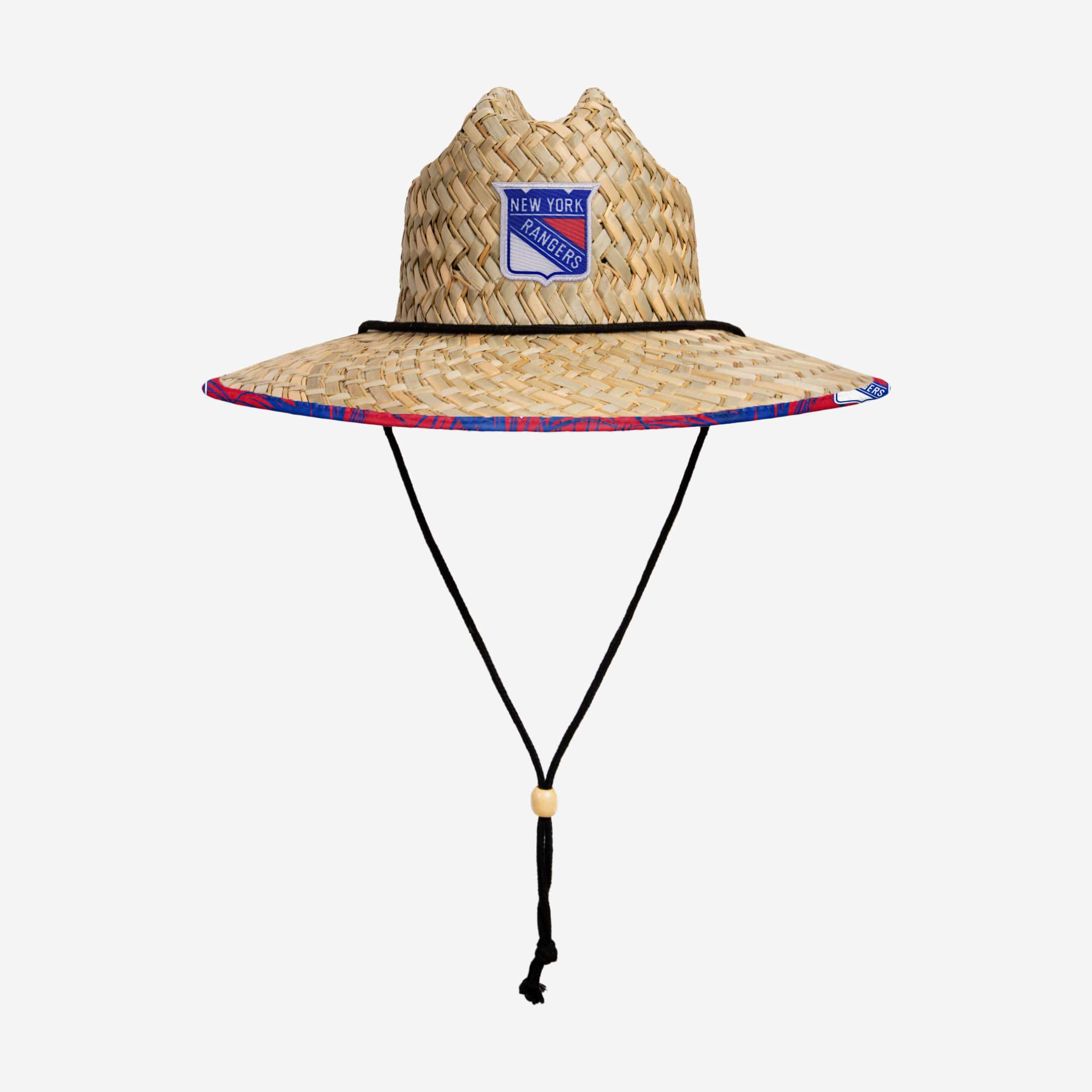 New York Rangers Floral Straw Hat - The Ultimate Summer Accessory