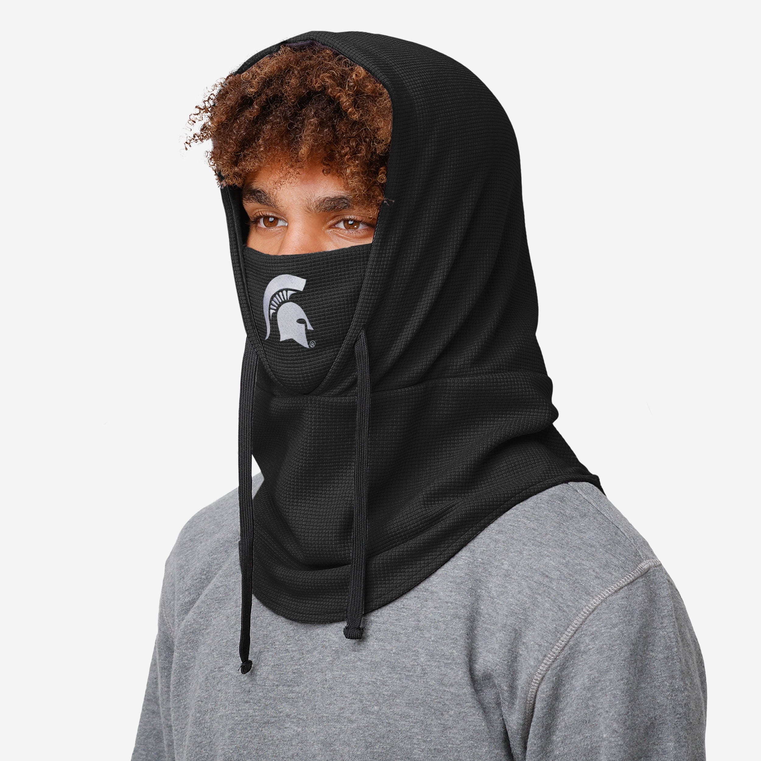 Michigan State Spartans Waffle Drawstring Hooded Gaiter - Your Ultimate Cold-Weather Companion