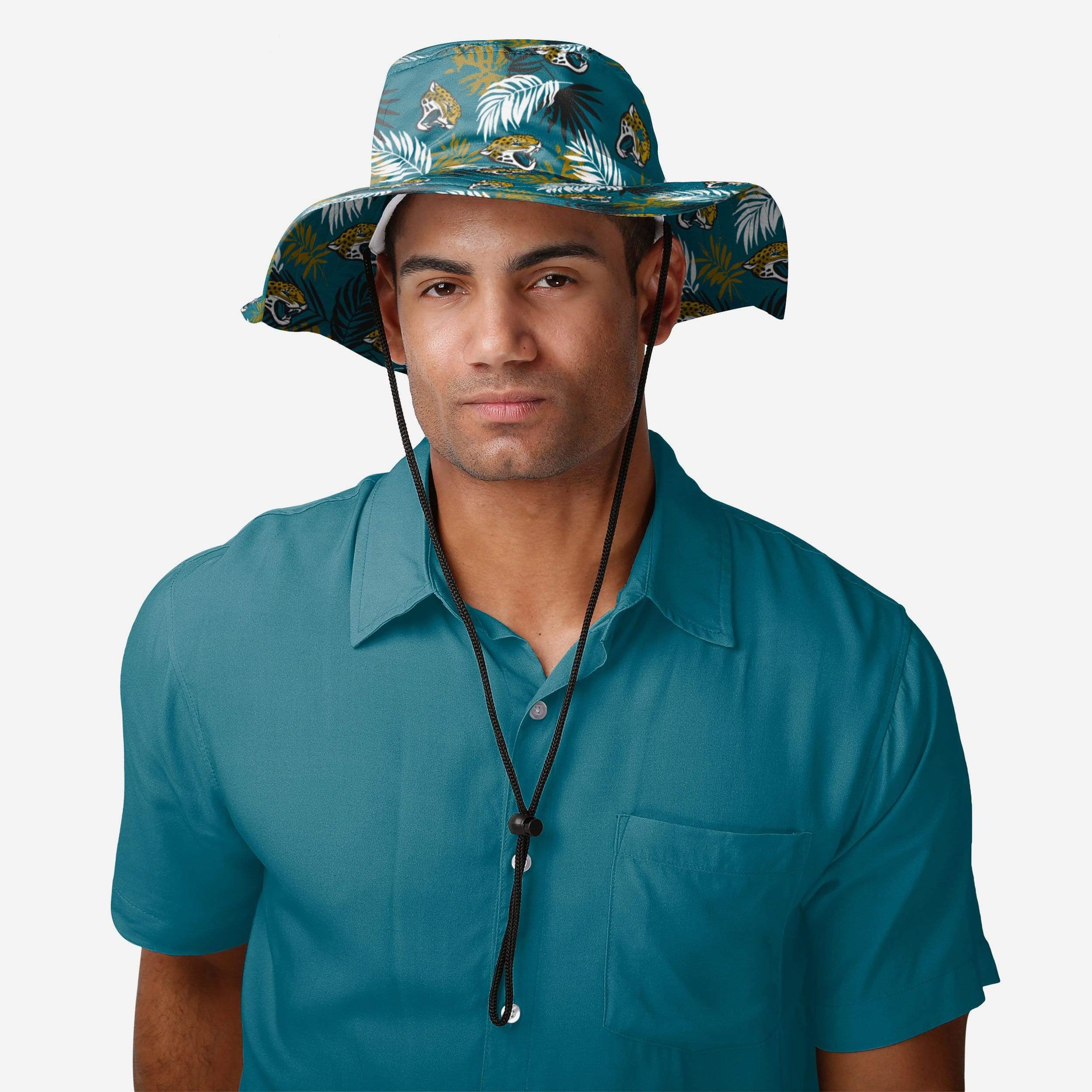 Stylish Jacksonville Jaguars Floral Boonie Hat - Stay Cool in Style!