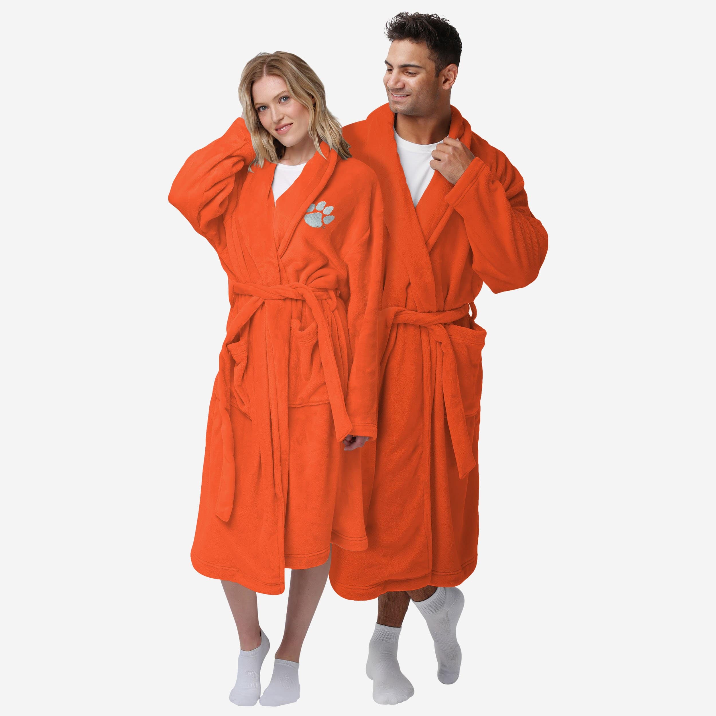 Clemson Tigers Super Comfy Lazy Day Team Robe