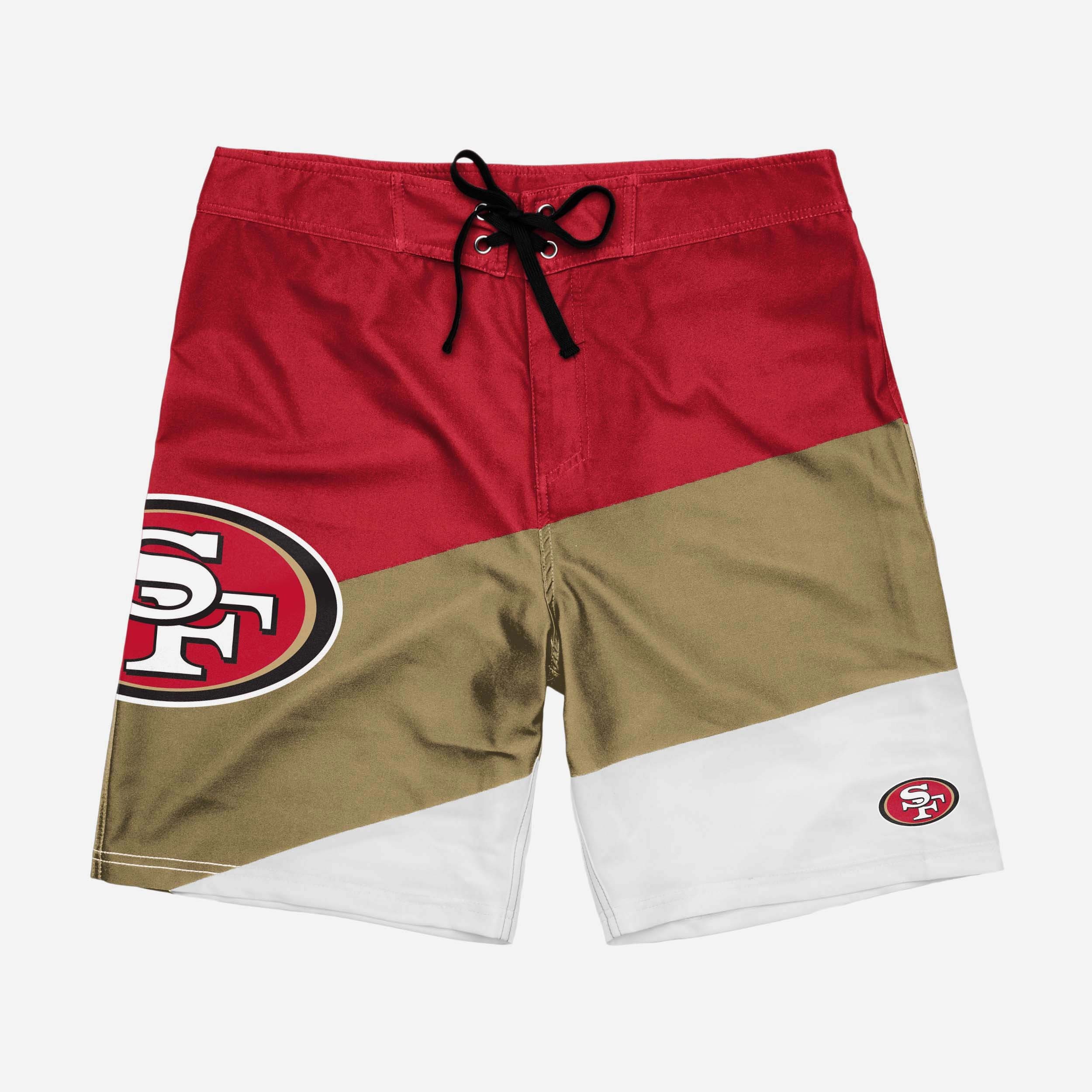 San Francisco 49ers Colorful Dive Boardshorts - Unleash Your Team Spirit!