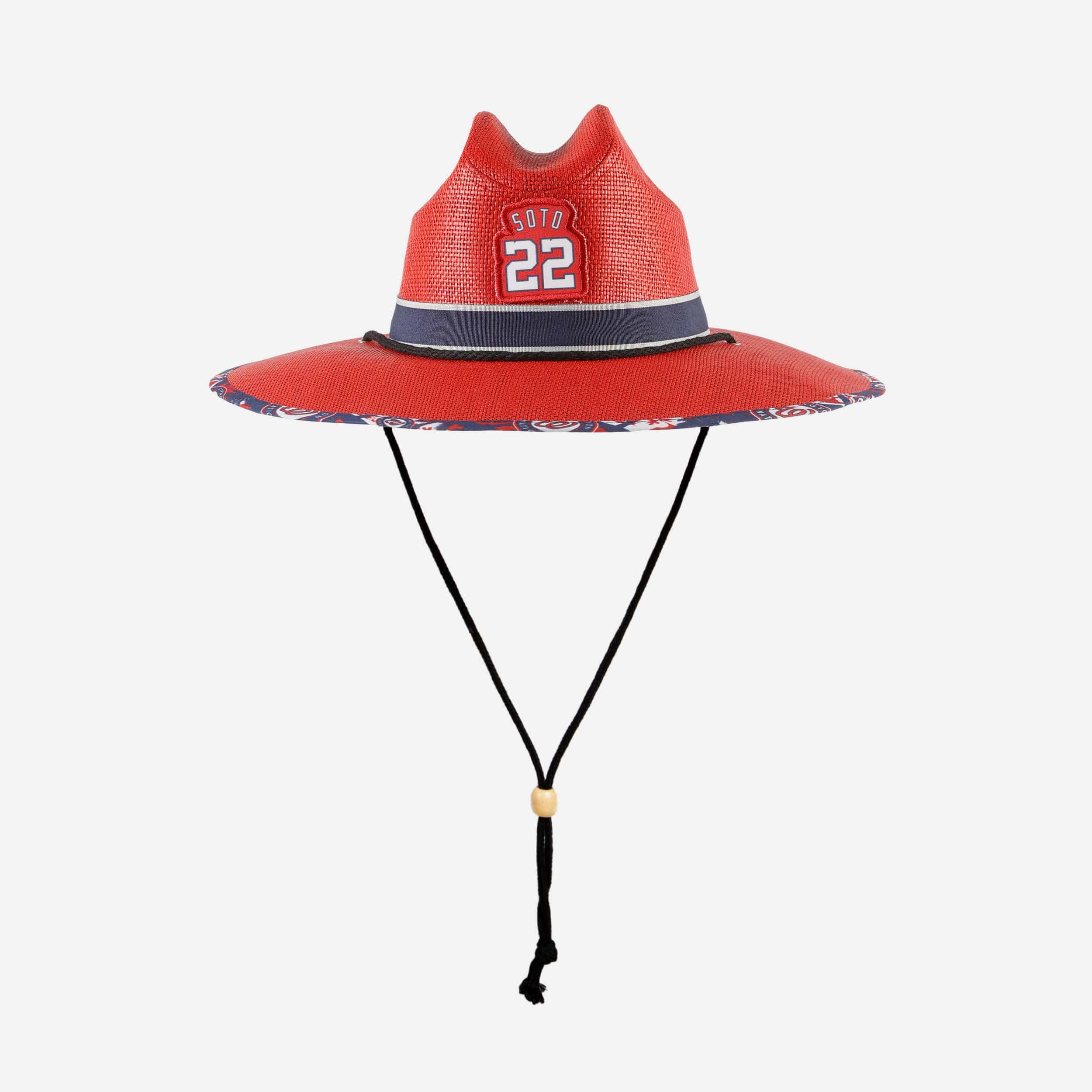 Juan Soto Washington Nationals Stylish Straw Hat