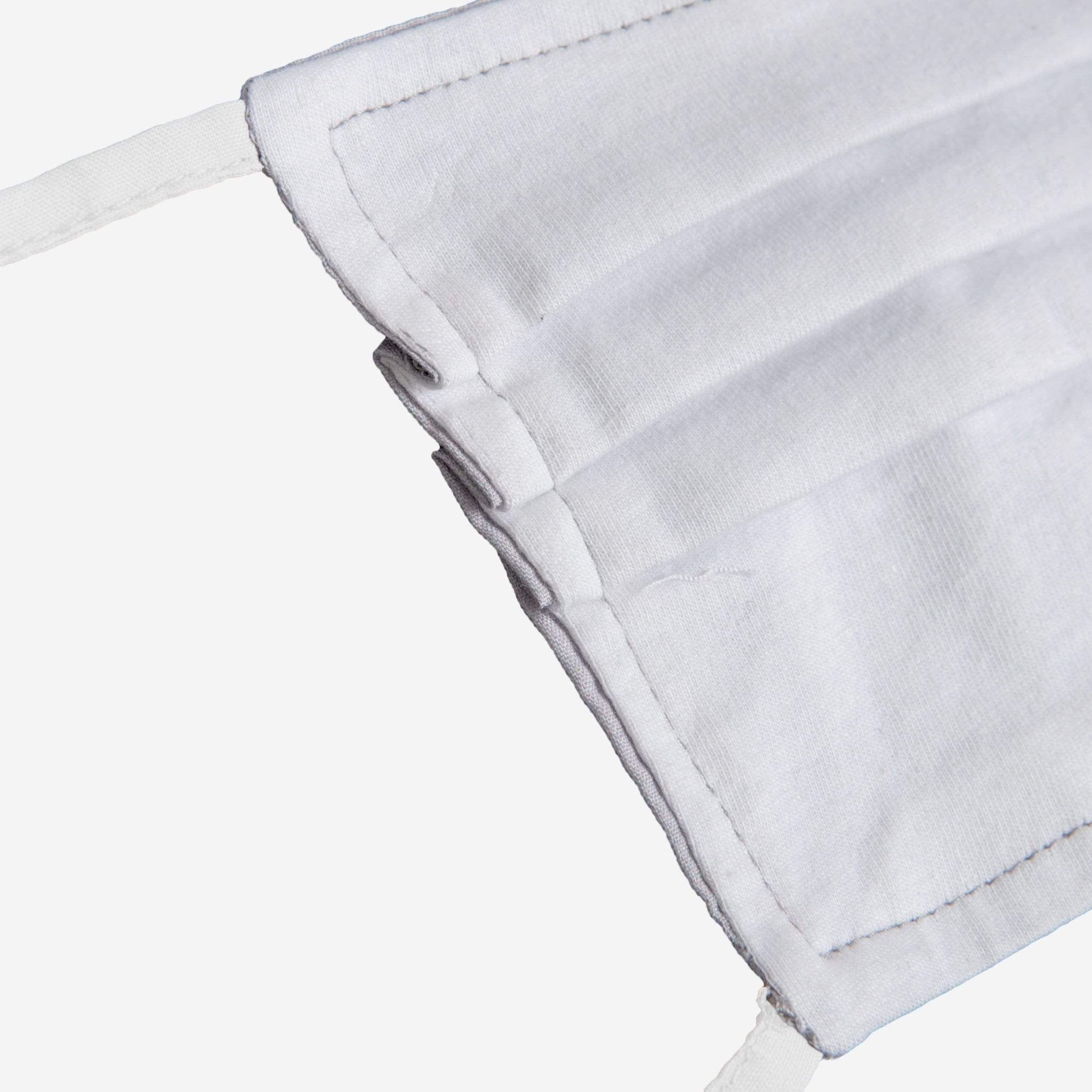 Stylish Mini Print Dreidel Pleated Face Cover - Stand Out in Style!