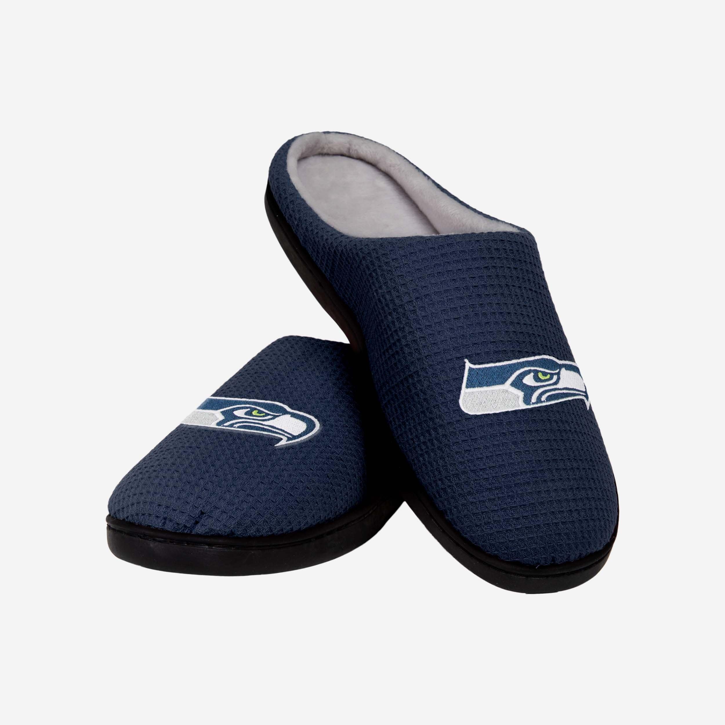 Unleash Your Fan Spirit with Seattle Seahawks Memory Foam Slide Slippers