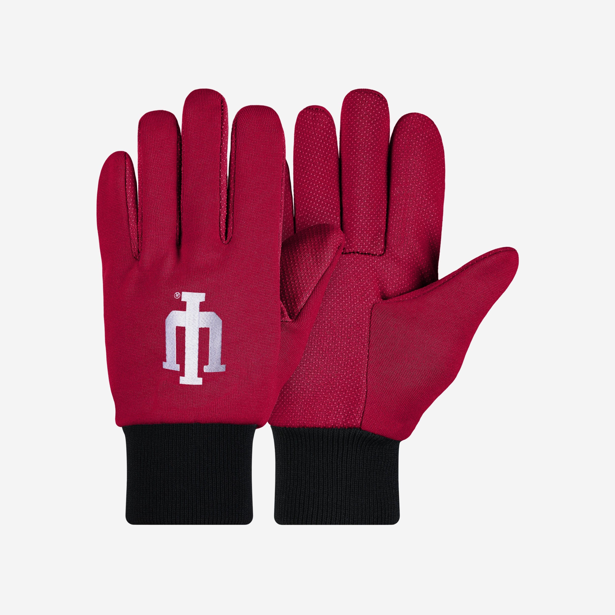Indiana Hoosiers Stylish Colored Palm Utility Gloves