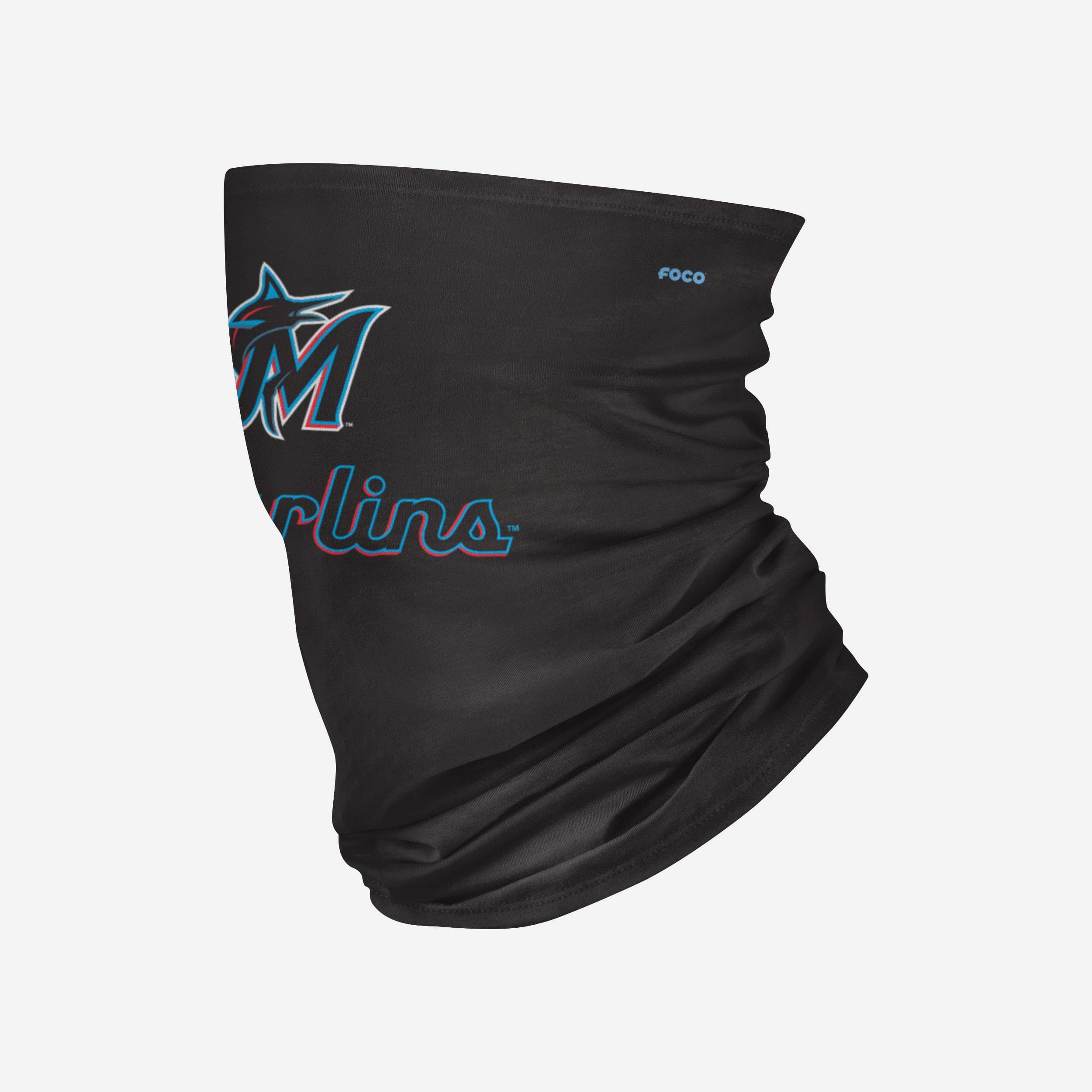Miami Marlins Stylish Team Logo Stitched Gaiter Scarf - Represent Your Team in Style!