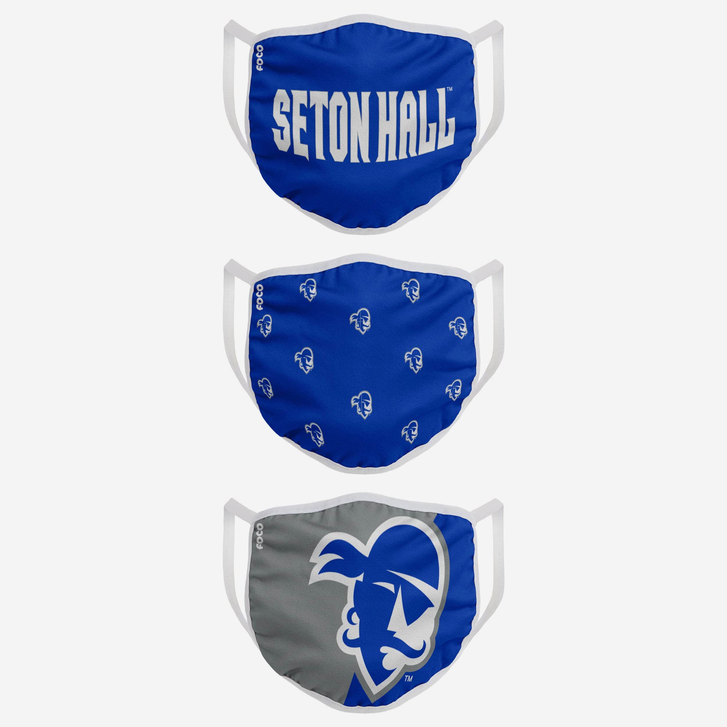 Seton Hall Pirates 3-Pack Face Cover: Show Your Team Spirit!