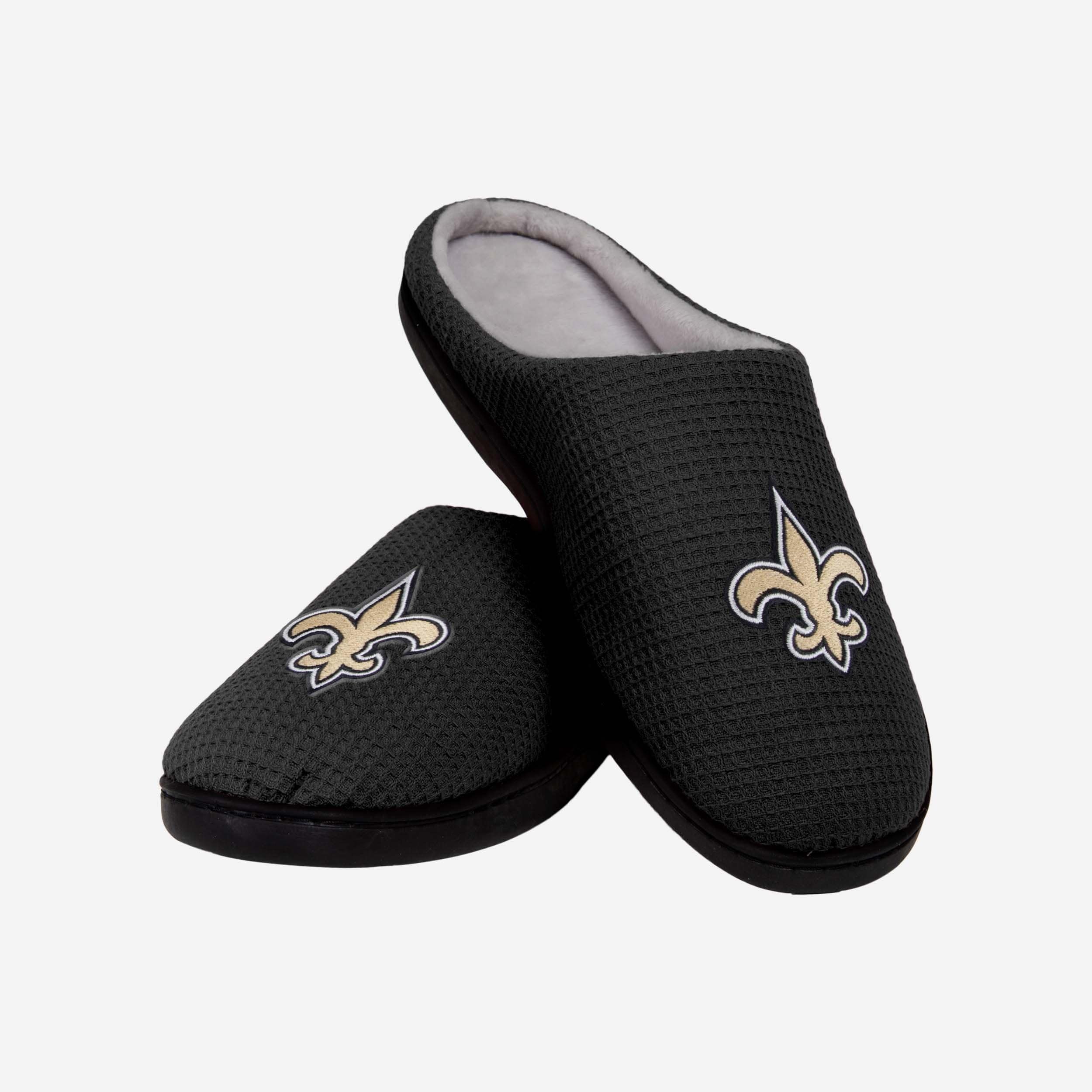 New Orleans Saints Memory Foam Slide Slippers - Ultimate Comfort for Fans