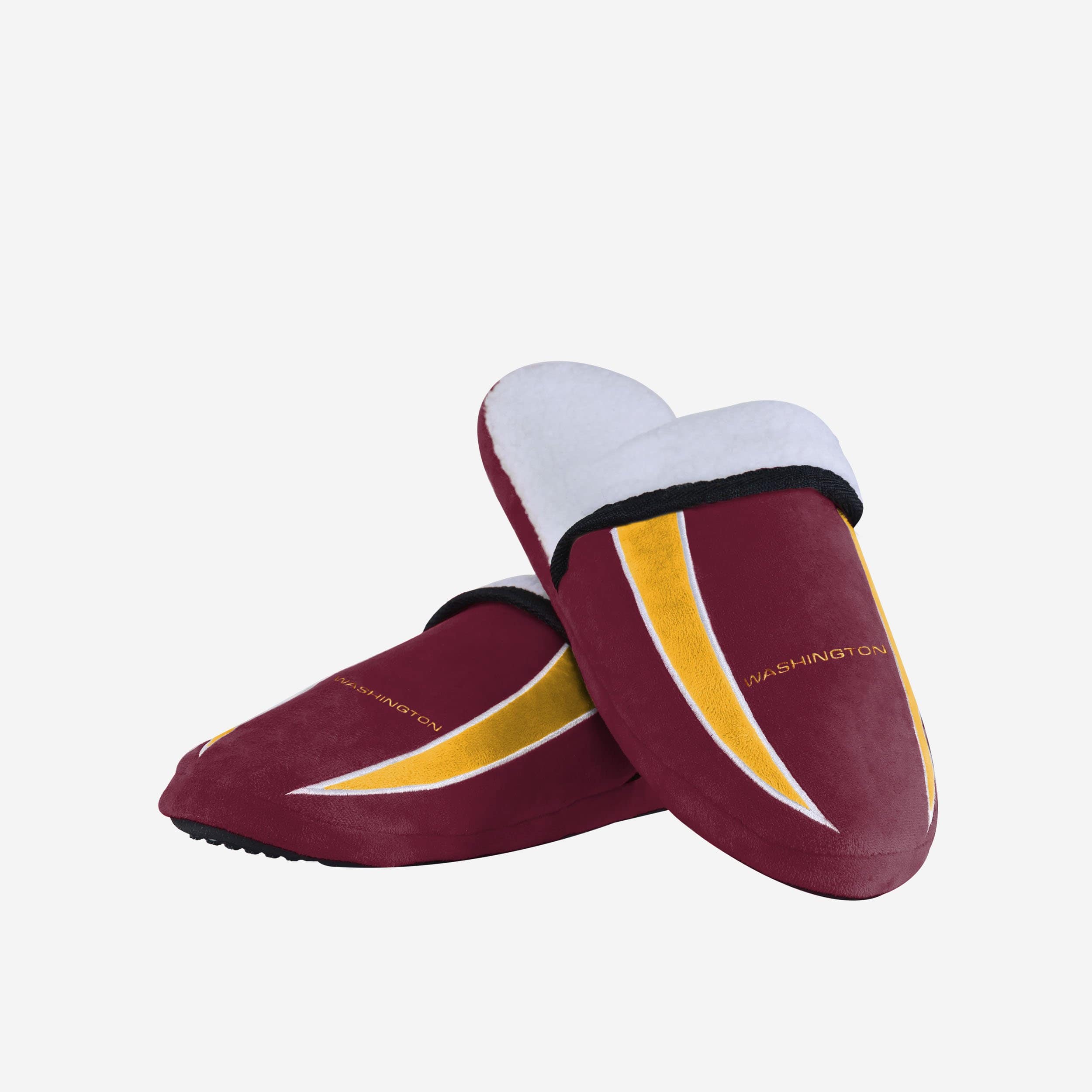 Washington Commanders Ultra - Comfort Sherpa Slide Slippers