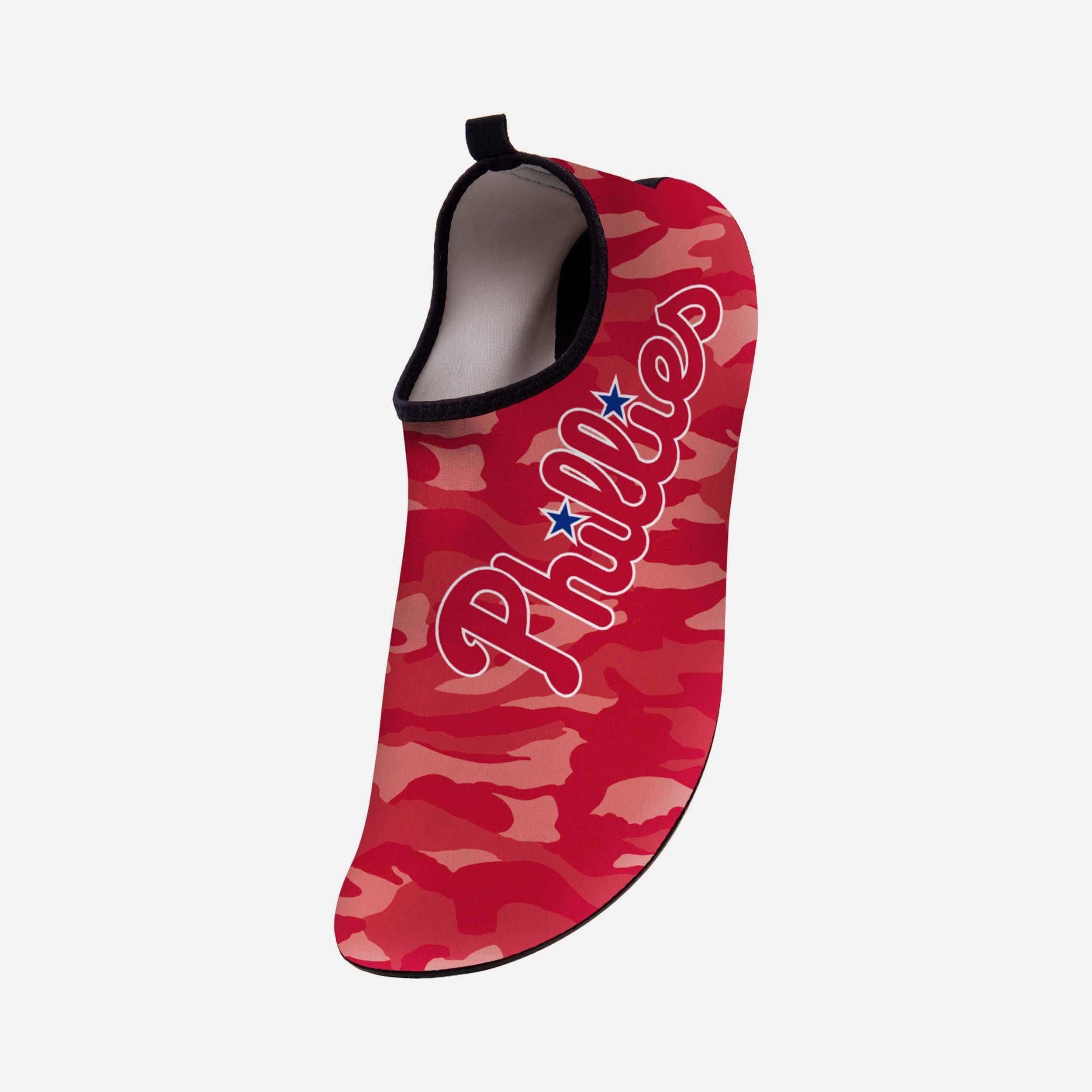 Philadelphia Phillies Camo Water Shoes - Stand Out at the Beach!