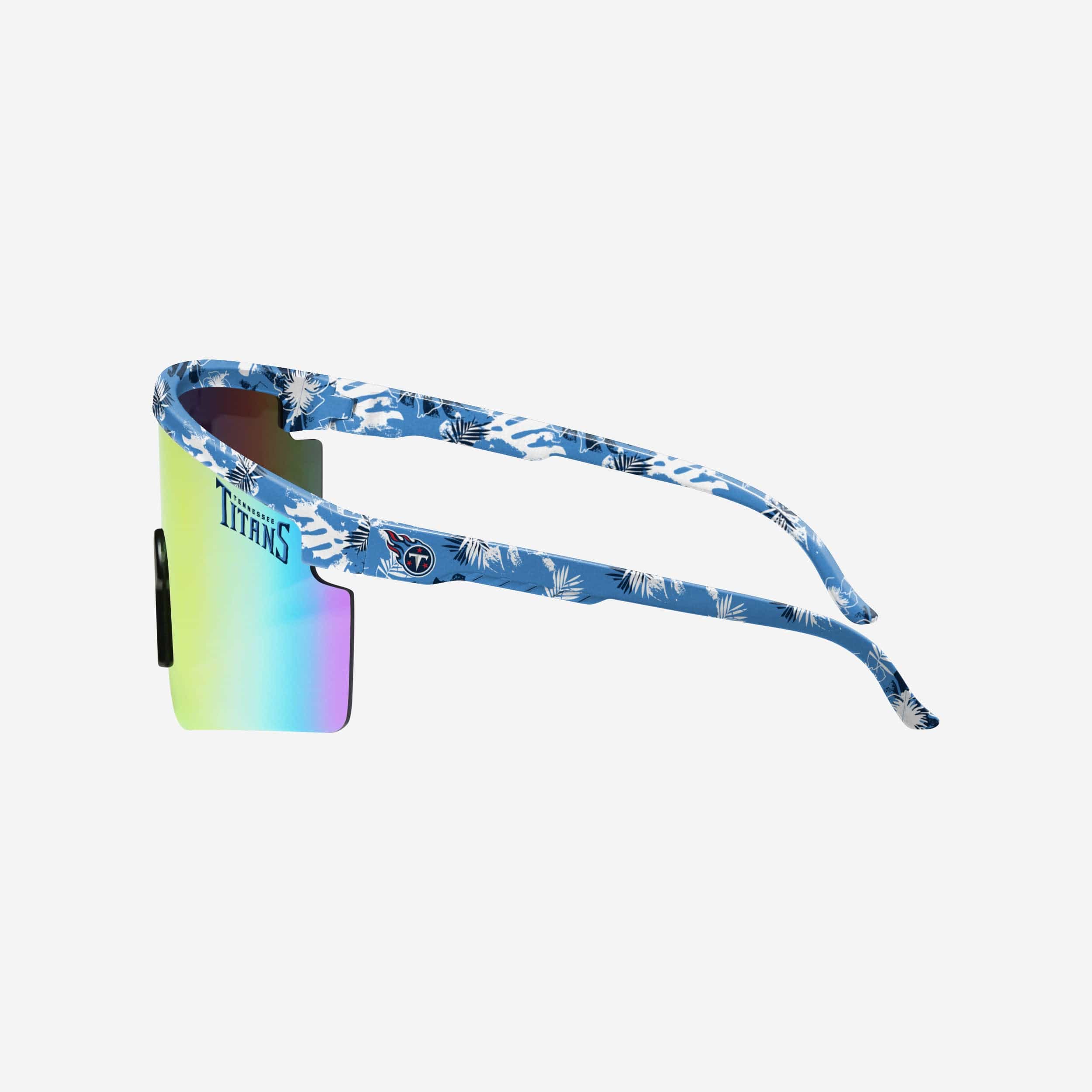 Stylish Tennessee Titans Floral Large Frame Sunglasses