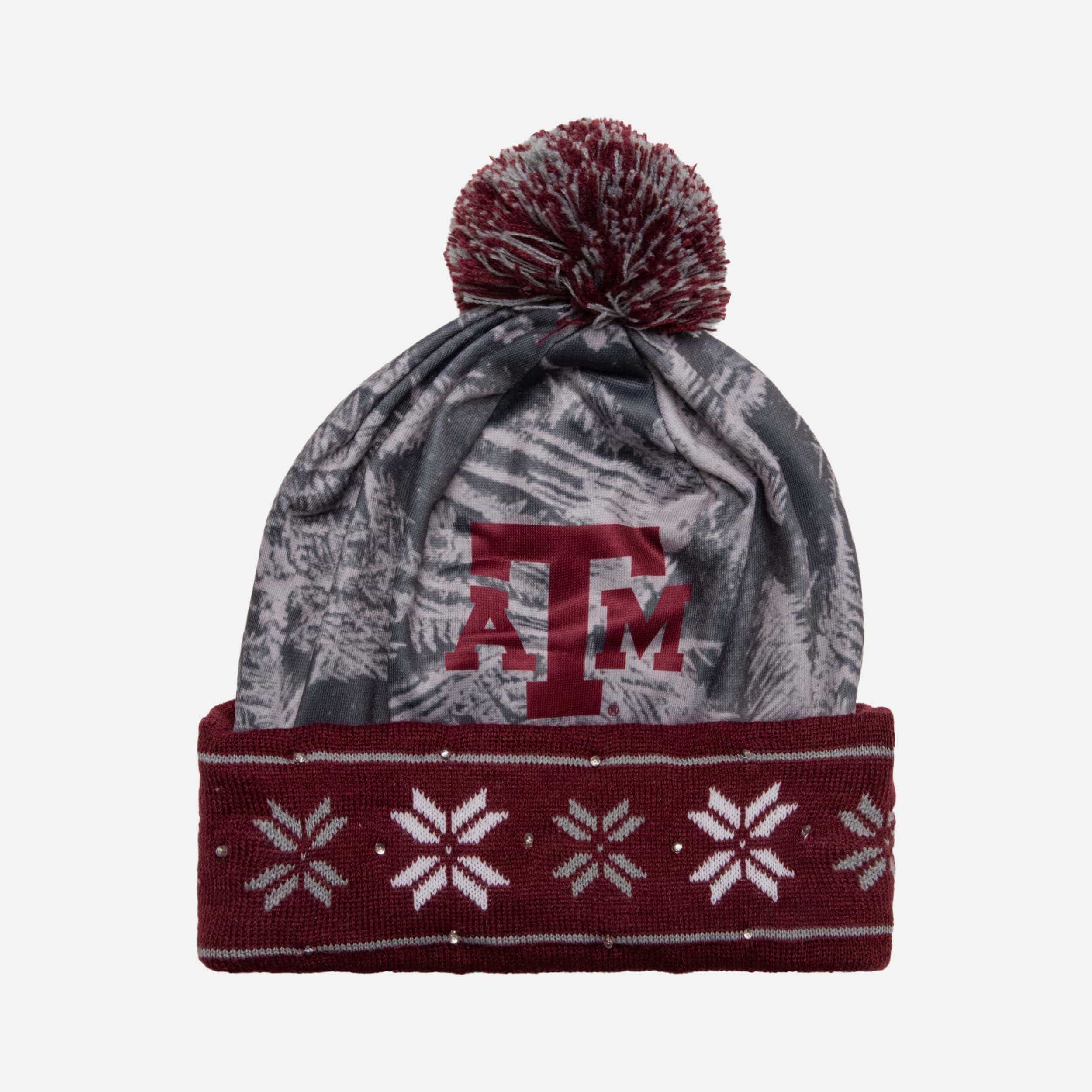 Texas A&M Aggies Big Logo Glowing Beanie